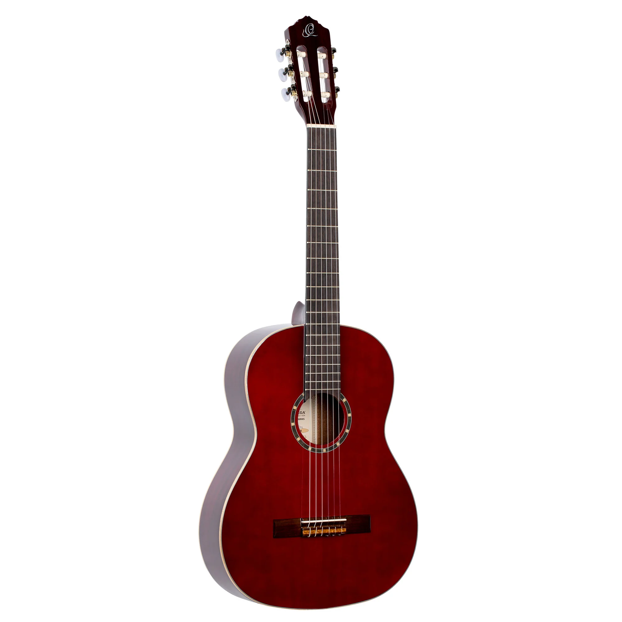 Ortega R121 Classical Guitar, Wine Red - Image 2