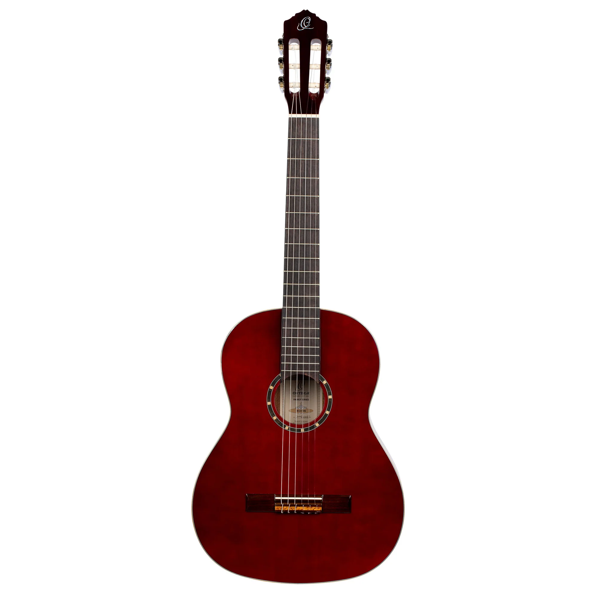 Ortega R121 Classical Guitar, Wine Red - Image 3
