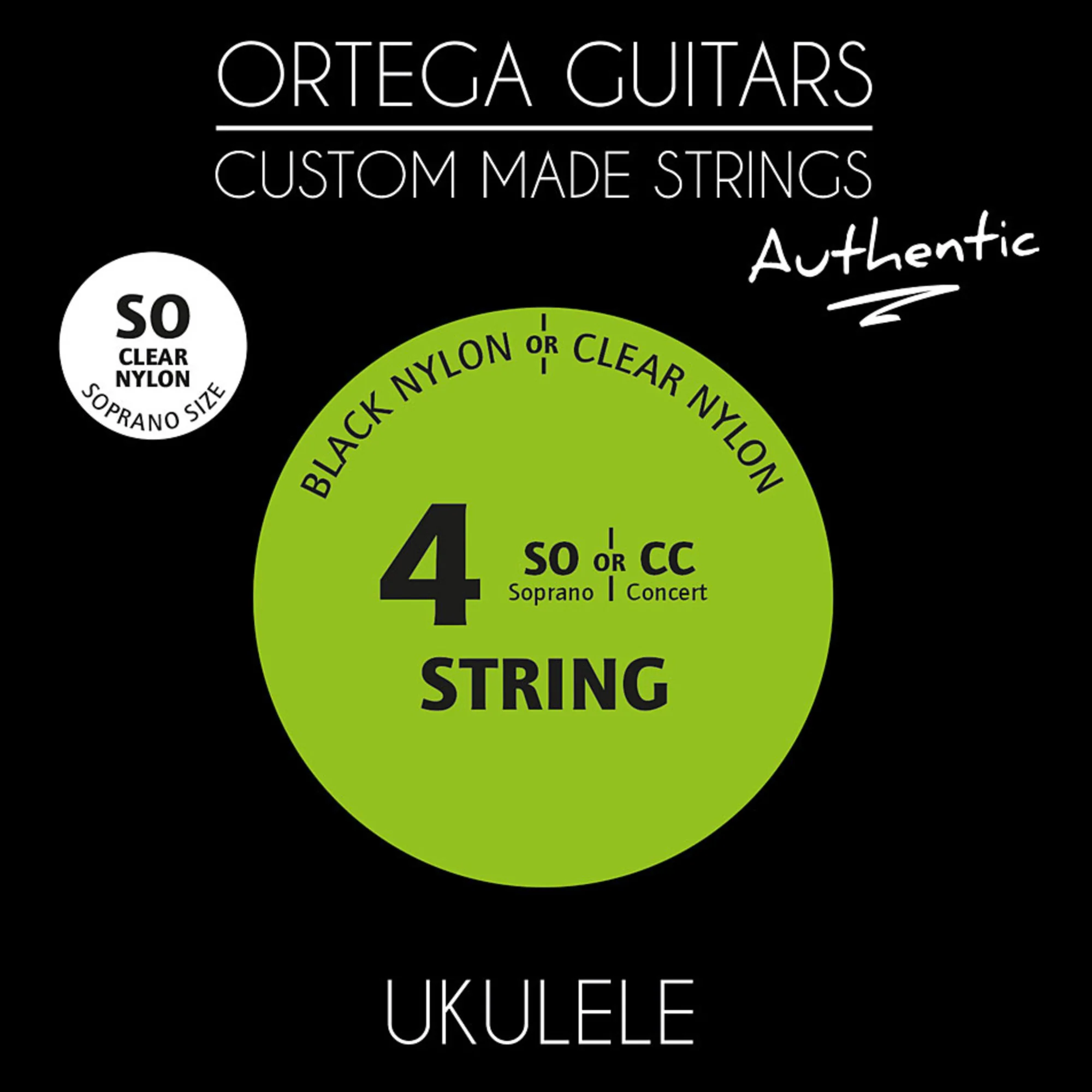 Ortega UKA-SO Soprano Ukulele String Set