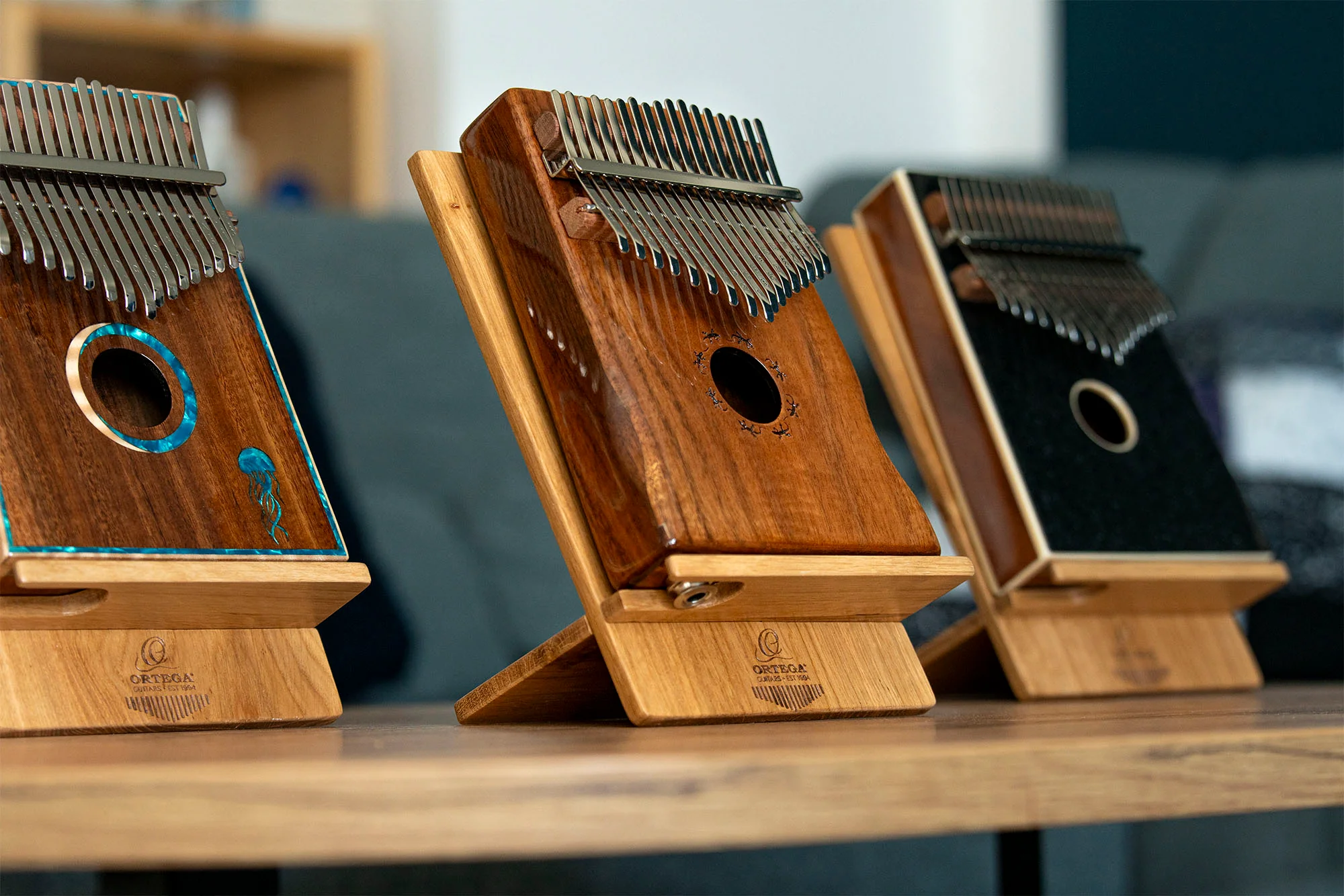 Ortega Kalimba Stand Oak - Image 6