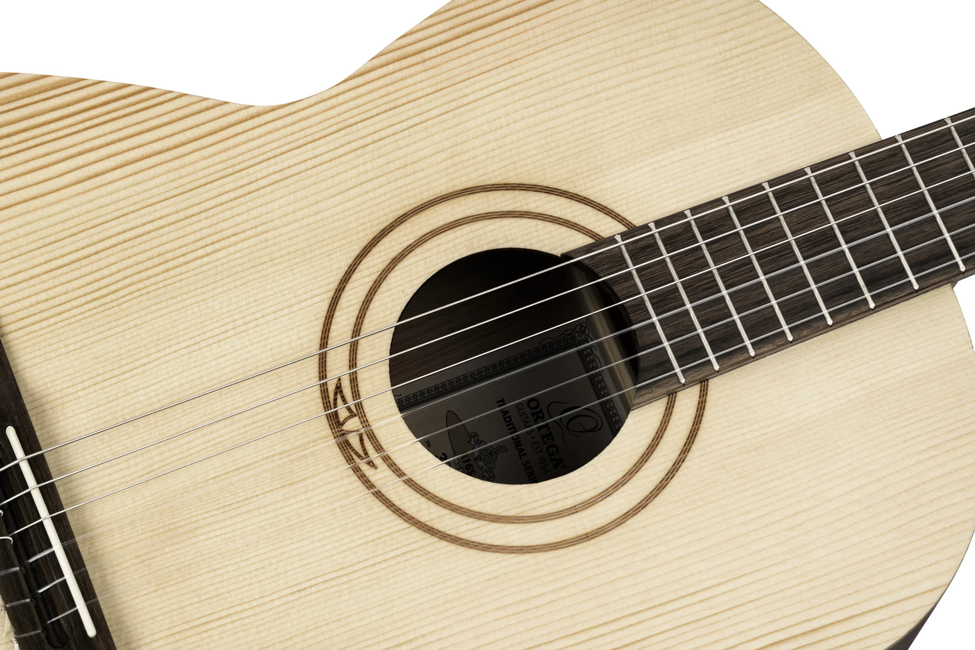Ortega R16S Traditional Solid Spruce Guitar - Image 8