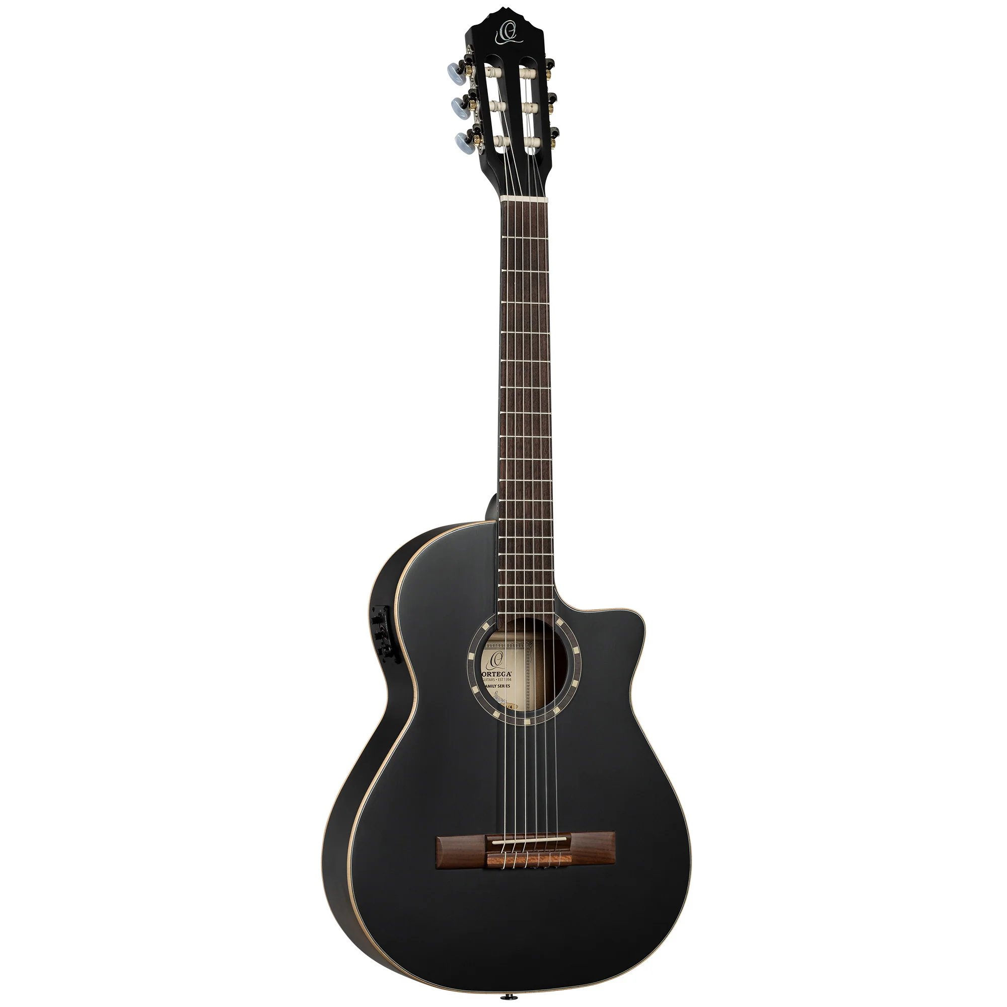 Ortega 3/4 Size Classical Guitar RCE125SBK - Image 2