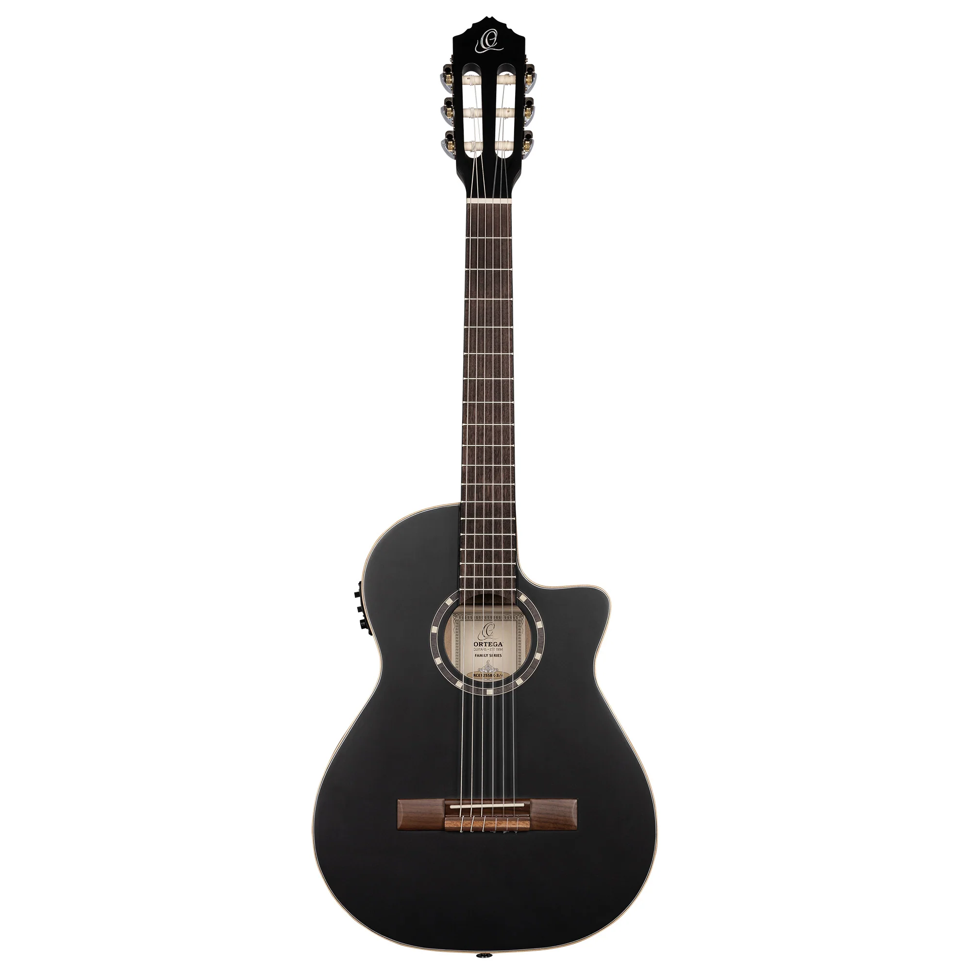 Ortega 3/4 Size Classical Guitar RCE125SBK - Image 3