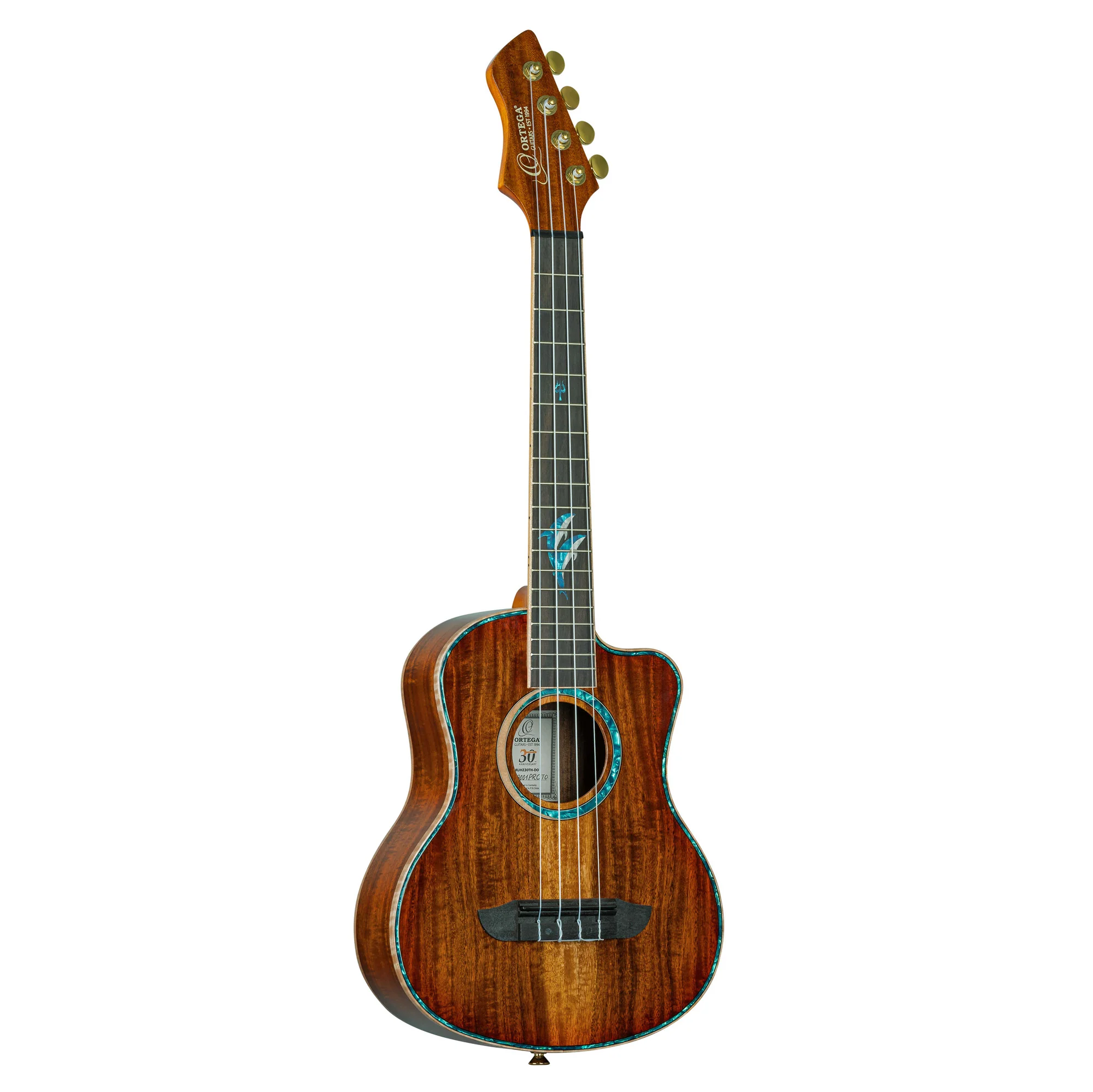 Ortega 30th Anniversary Dolphin Electro Tenor Ukulele - Image 2