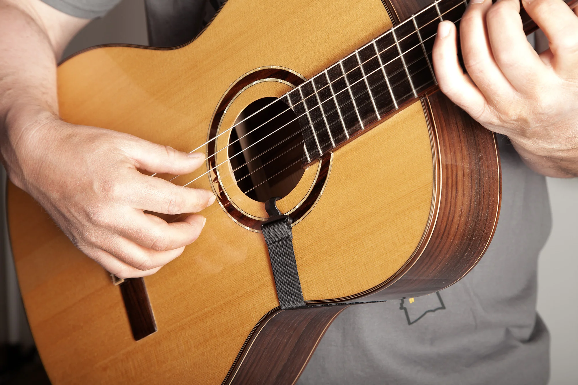 Ortega Brown Rosette Strap - Image 3