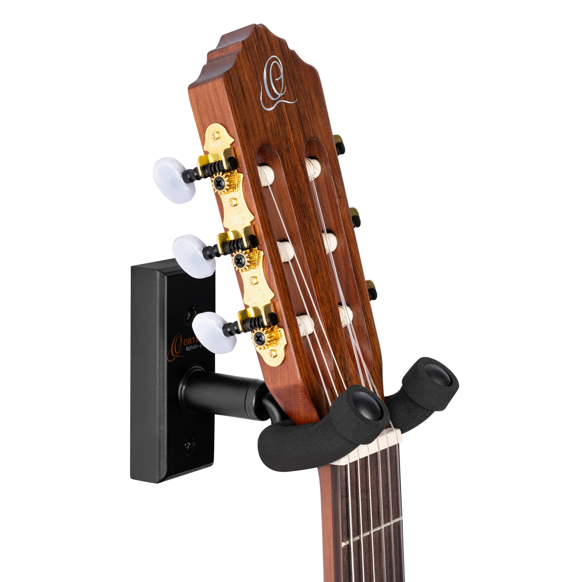 Ortega Black Wall-Mounted Guitar Bracket - Image 3