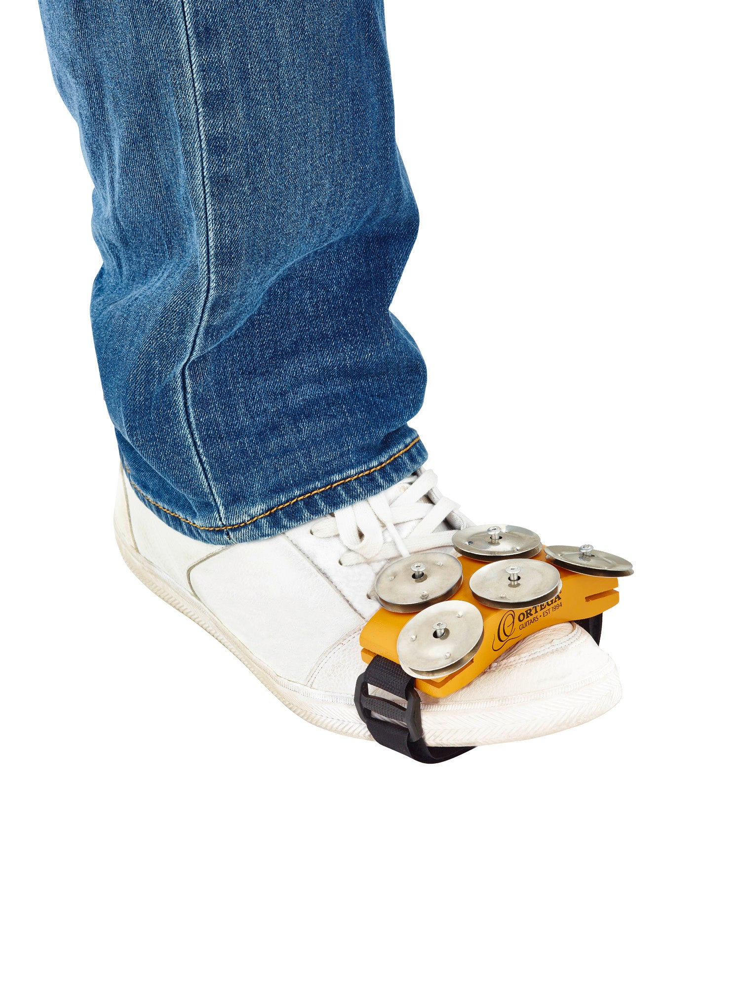 Ortega Foot Tambourine with Cymbalettes - Image 2