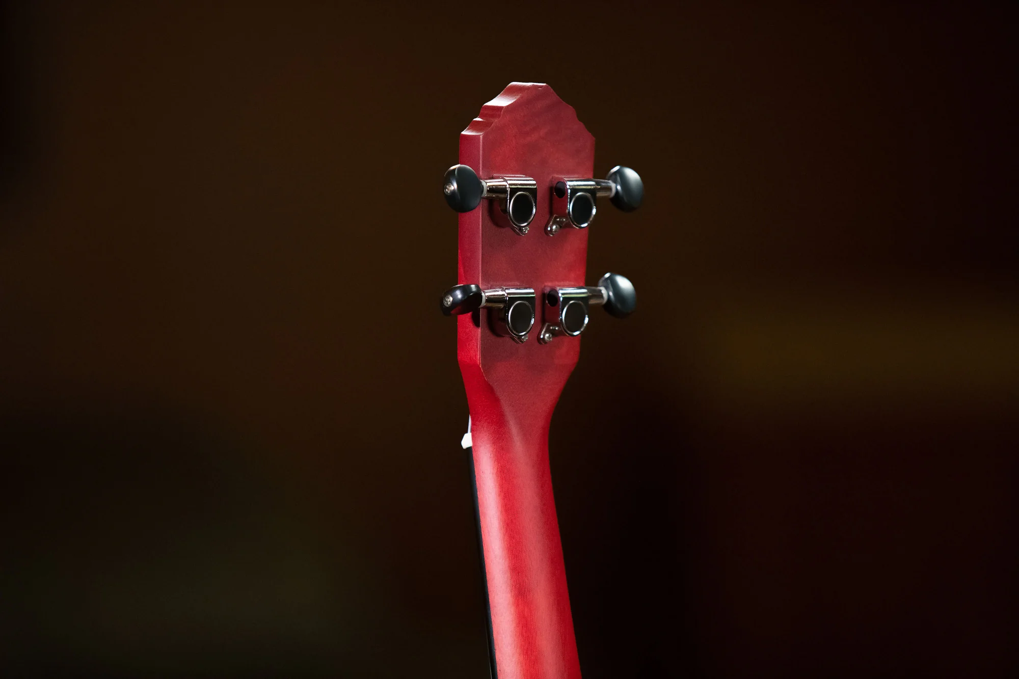 Ortega Okoume Red Concert Ukulele - Image 10