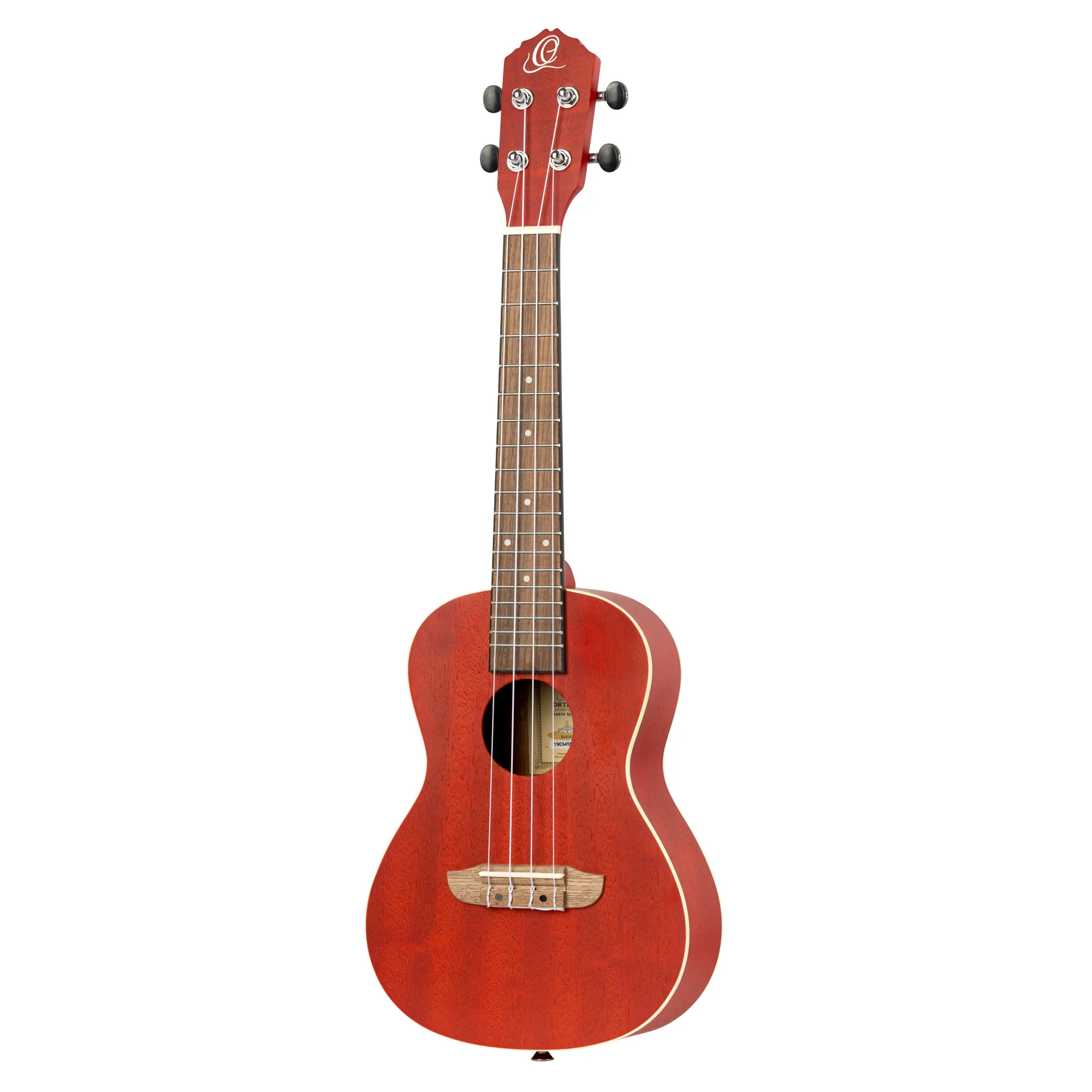 Ortega Okoume Red Concert Ukulele - Image 3