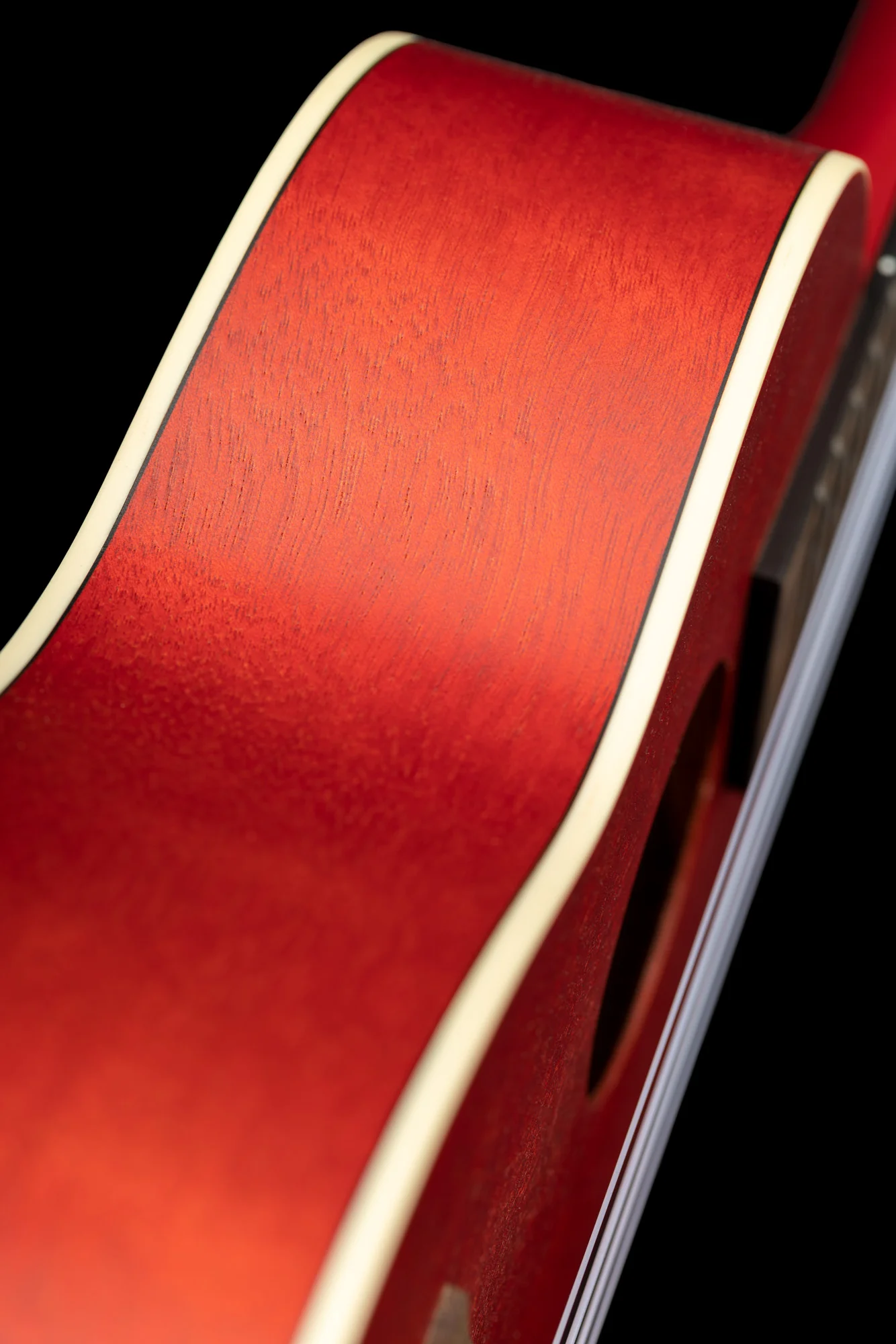 Ortega Okoume Red Concert Ukulele - Image 6