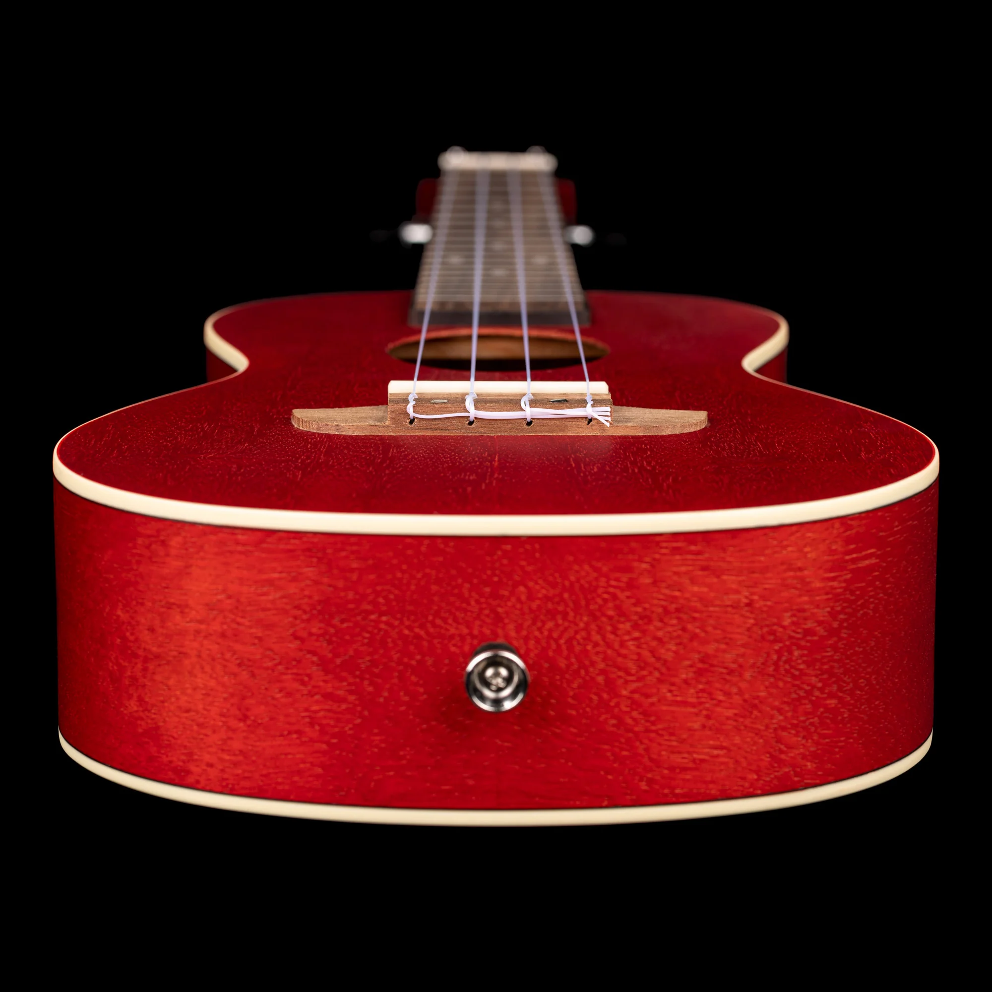 Ortega Okoume Red Concert Ukulele - Image 7