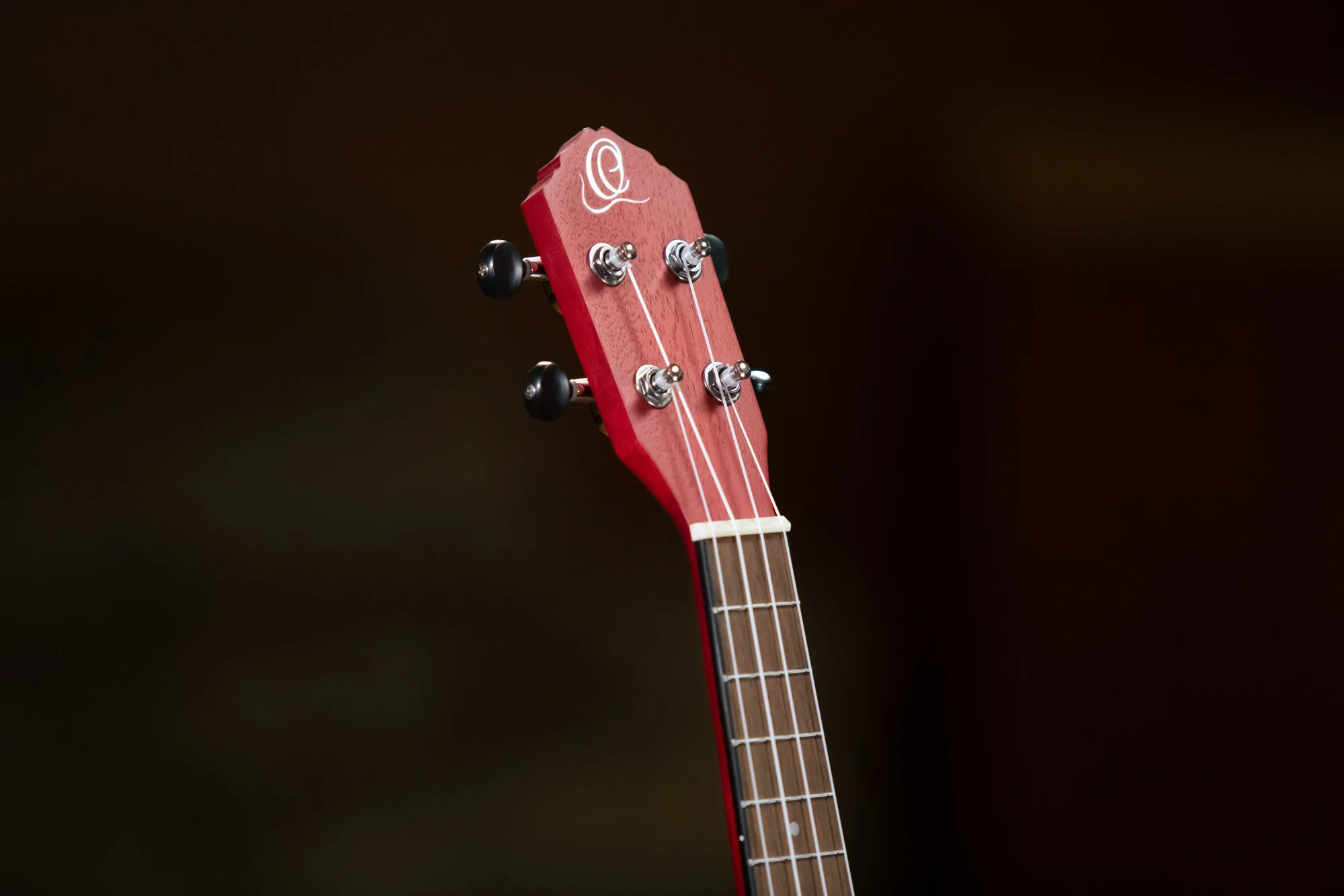 Ortega Okoume Red Concert Ukulele - Image 9