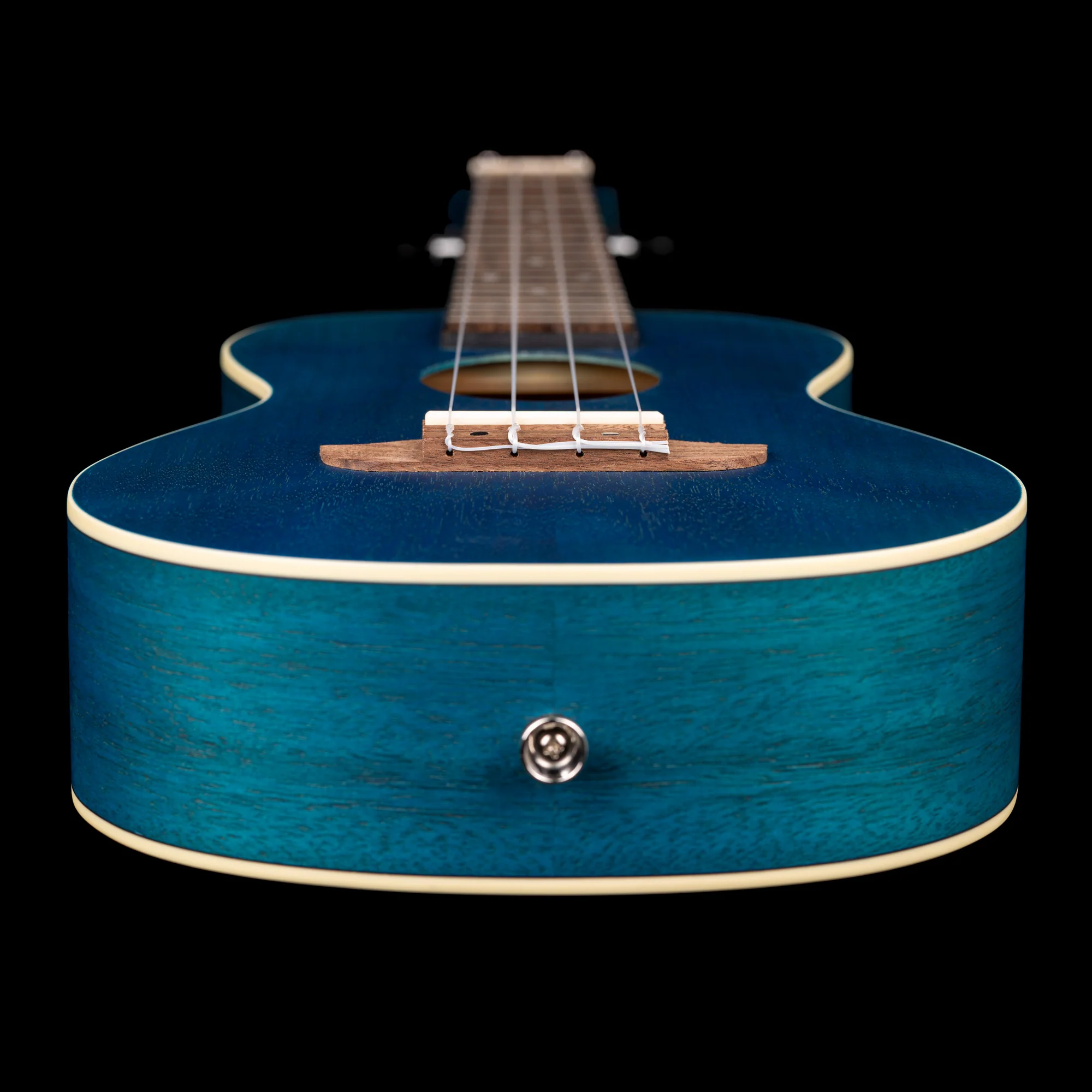 Ortega Ukulele Concert Okoume Blue - Image 5