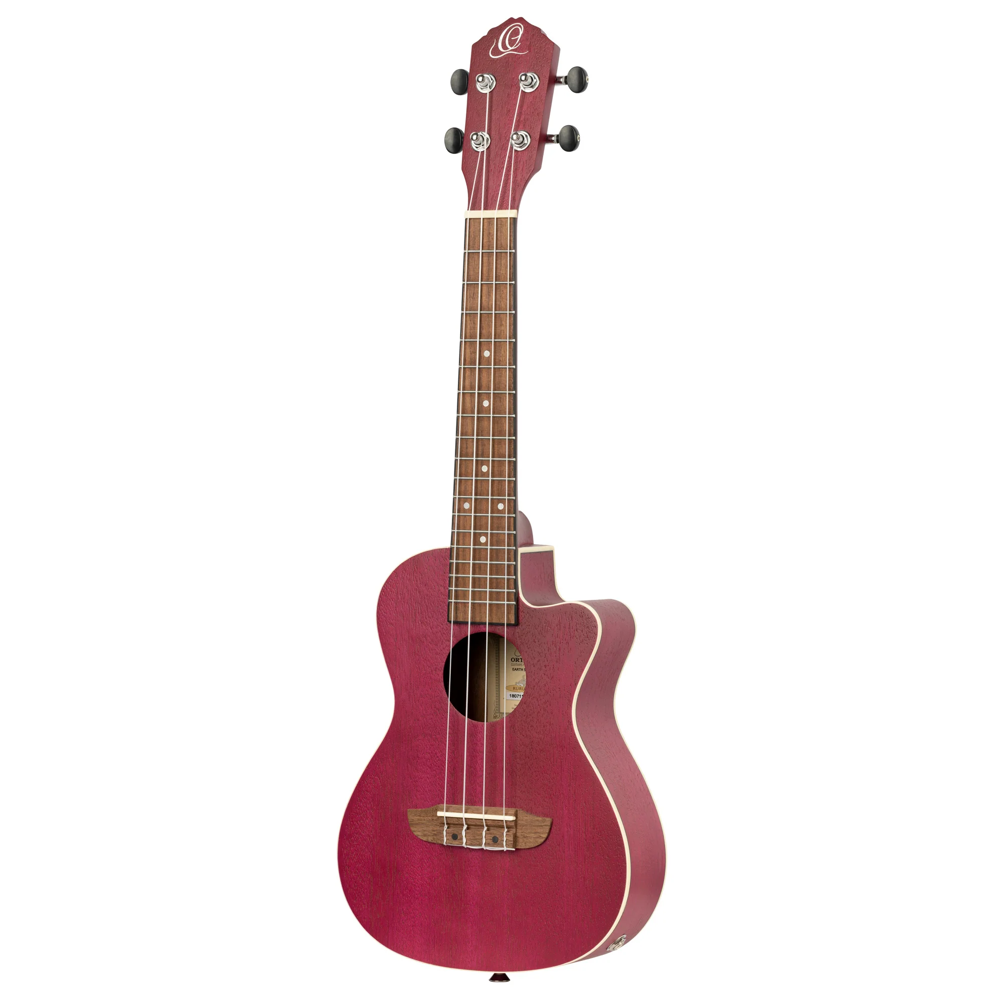 Ortega Ukulele Concert Okoume Ruby Electro - Image 3