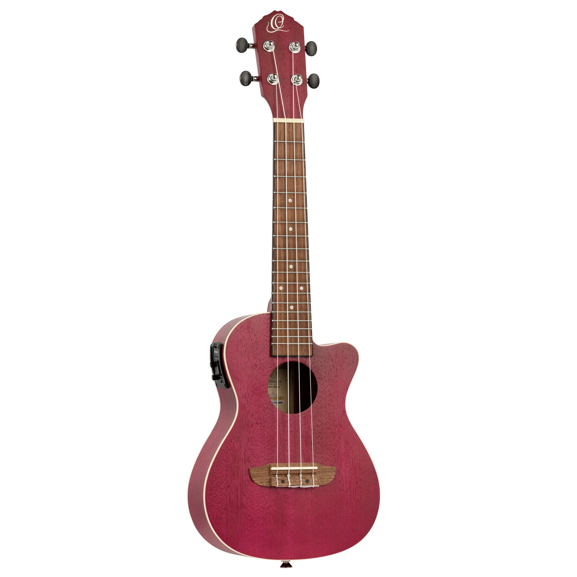 Ortega Ukulele Concert Okoume Ruby Electro - Image 4