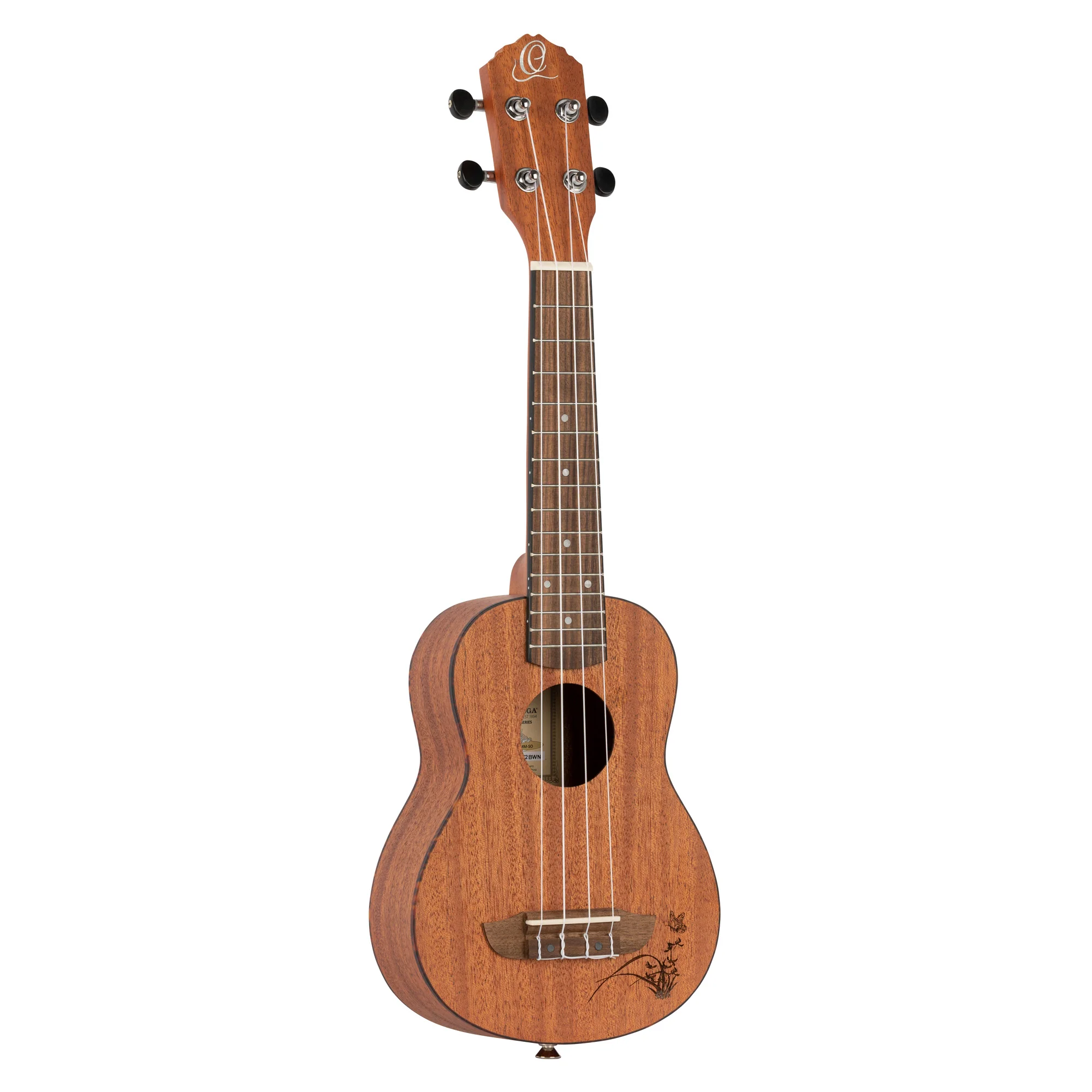 Ortega Mahogany Soprano Ukulele - Image 4