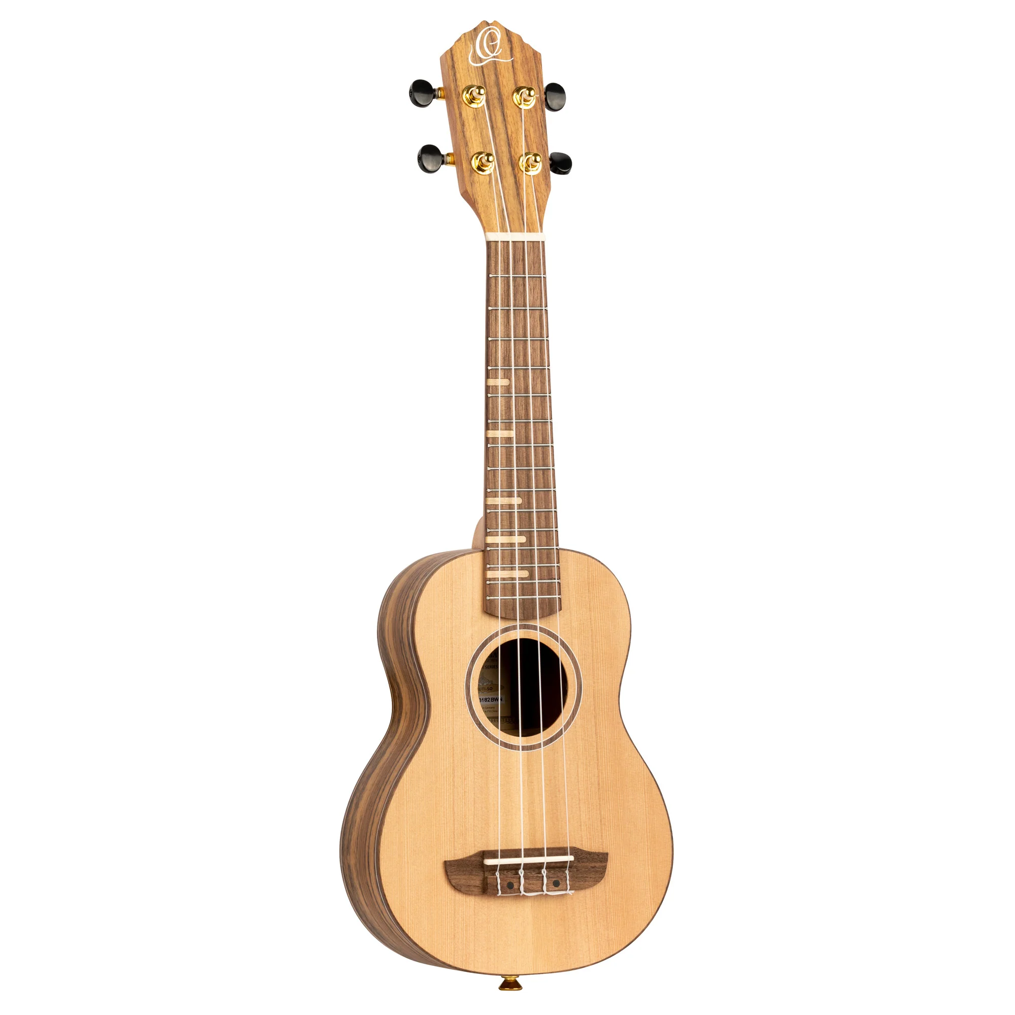 Ortega Ukulele Soprano Cedar and Walnut - Image 2