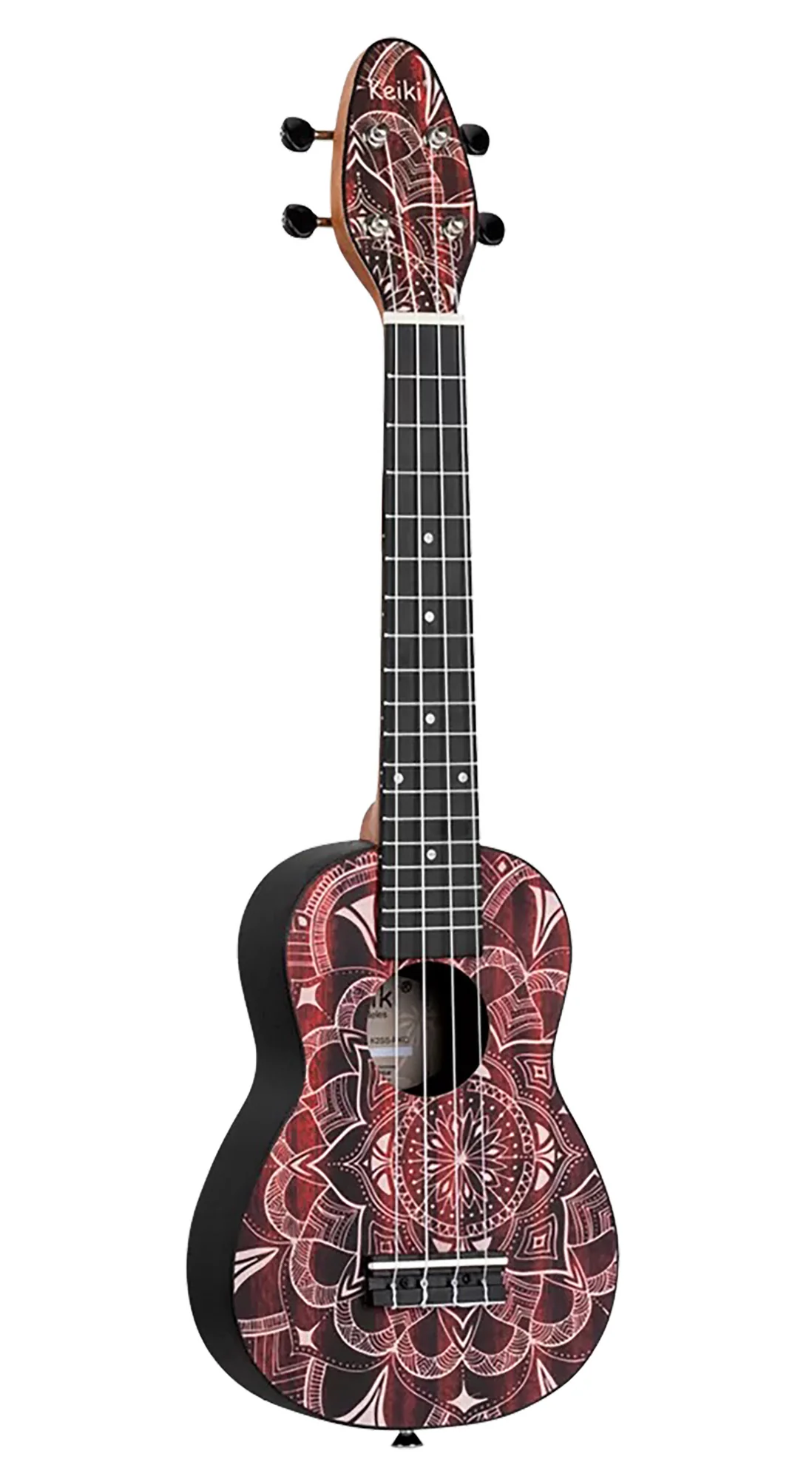 Keiki Pack Soprano Ukulele Agathis Red - Image 3