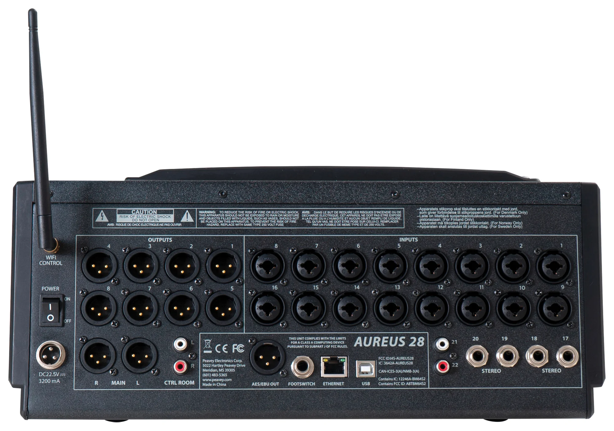 Peavey Aureus 28 Mixer - Image 3