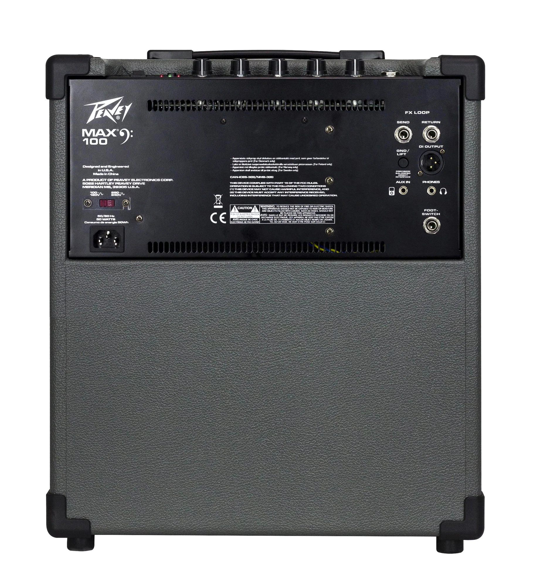 Peavey Max-100 Bass Amplifier - Image 5