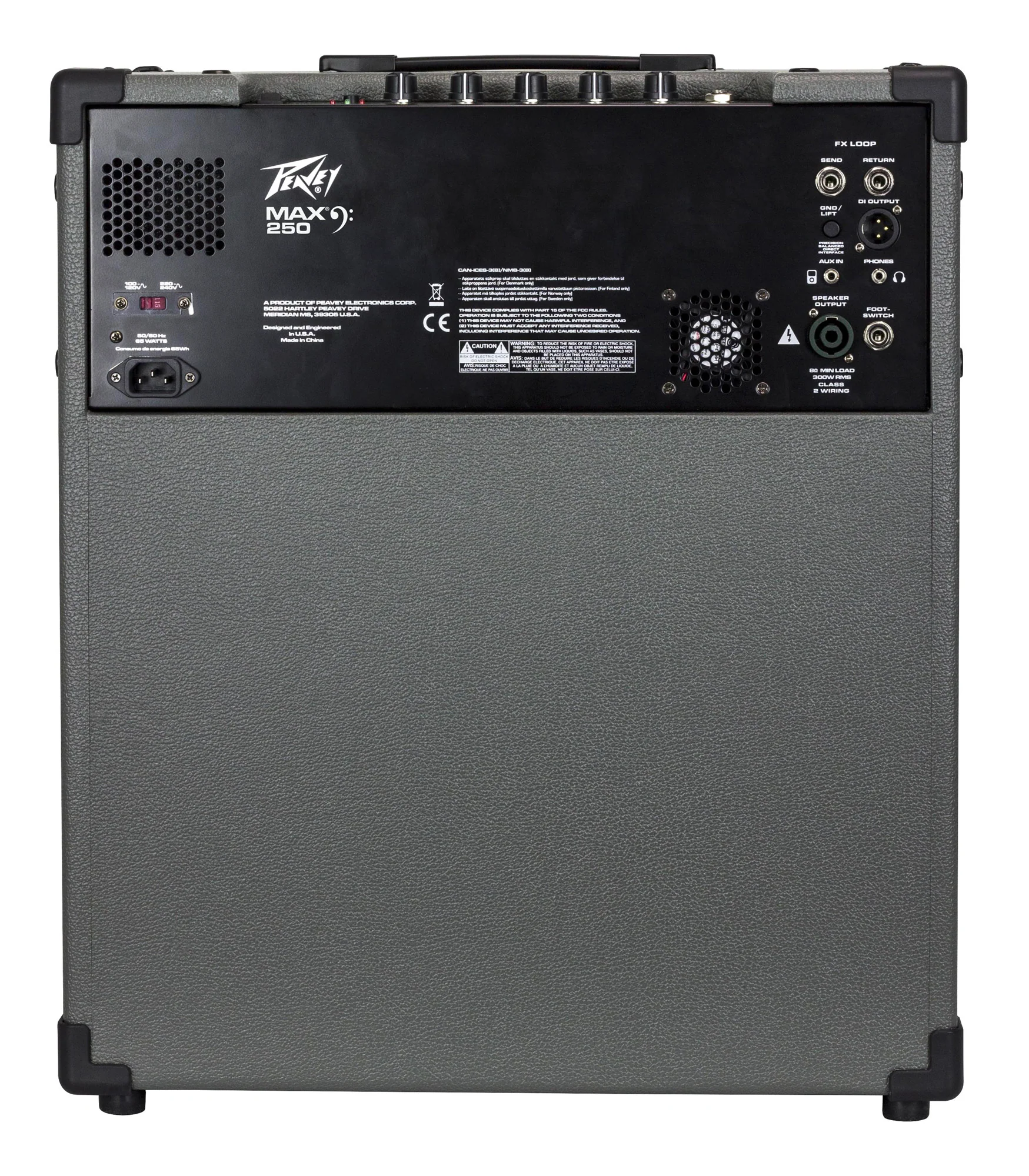 Peavey Max-250 Bass Amplifier - Image 5