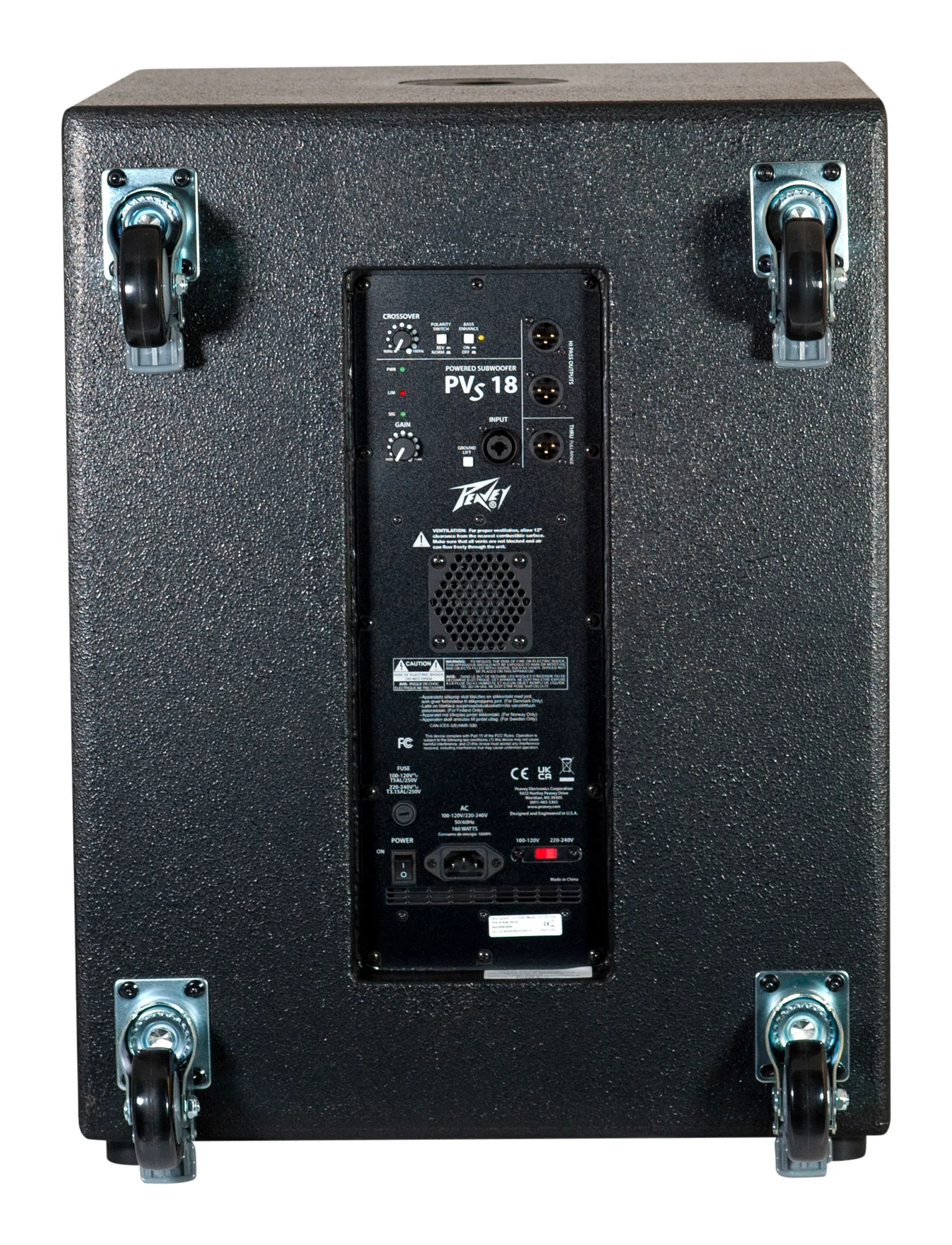 Peavey PVS-18SUB Subwoofer 1000W Woofer 18" - Image 4