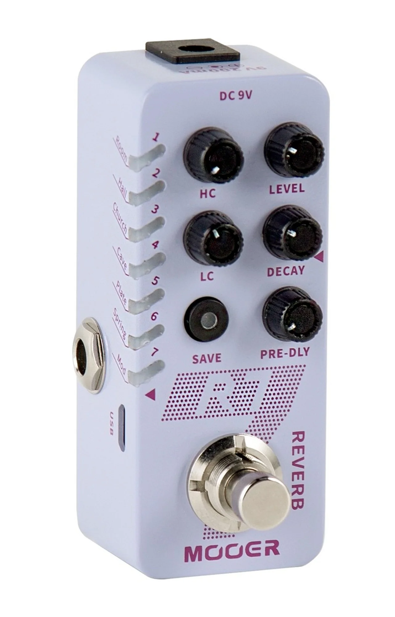 MOOER R7 REVERB PEDAL - Image 3