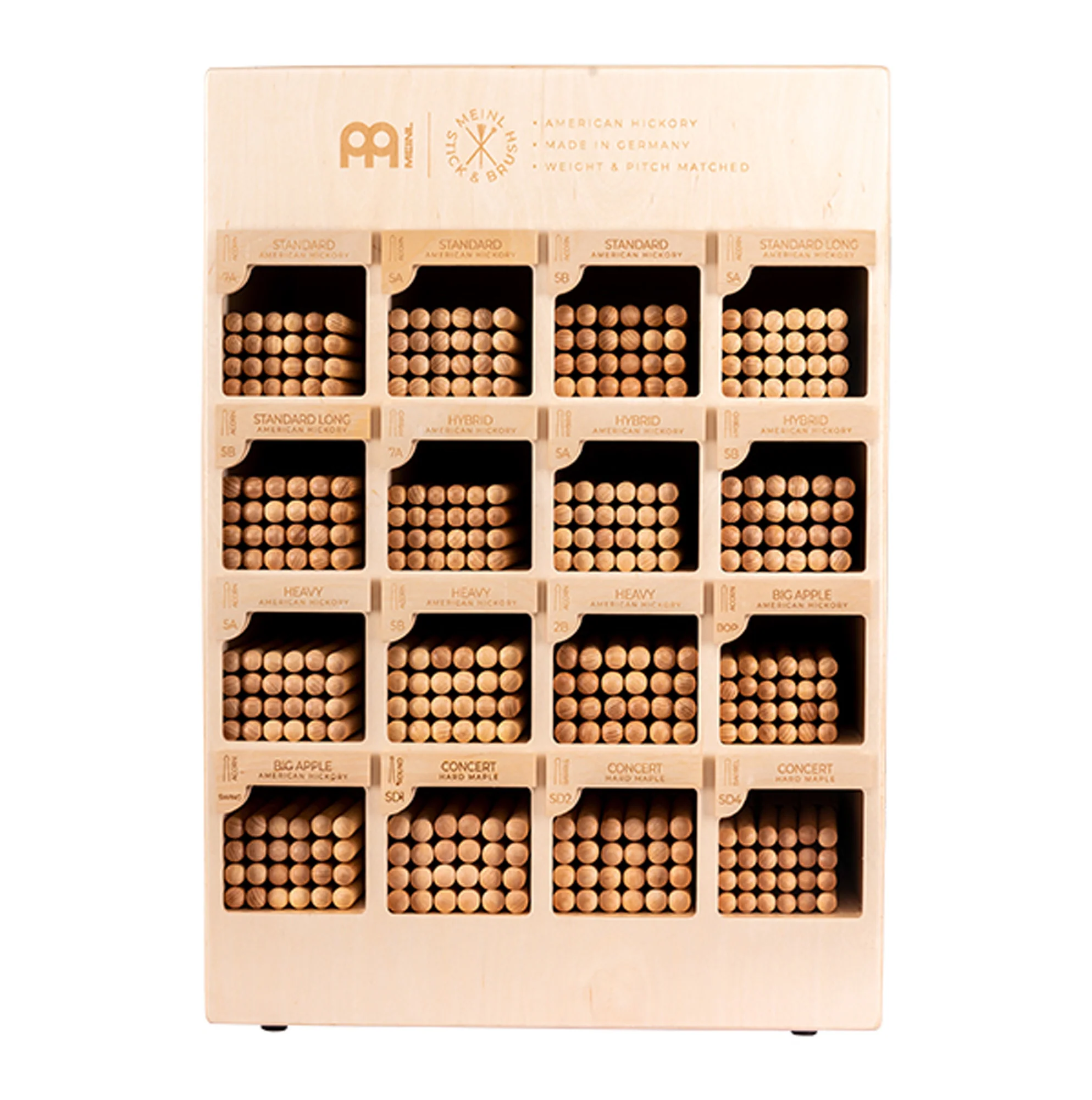 MEINL DISPLAY STAND WITH 16 BAGUETTE CUPS