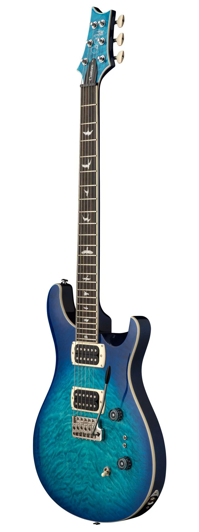 PRS GUITARS SE CUSTOM 24-08 QUILT LAKE BLUE - Image 3