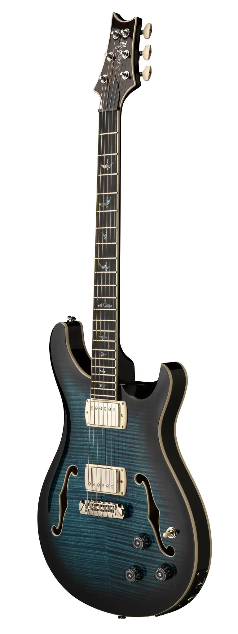 PRS GUITARS SE HB II PIEZO PEACK BLUE SMOKEBURST - Image 3