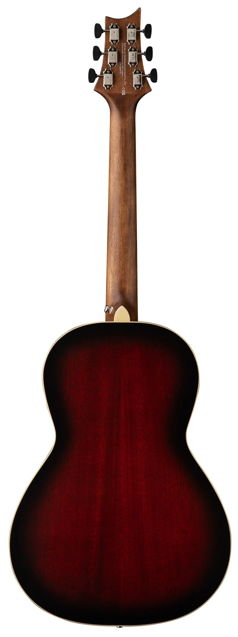 PRS GUITARS SE PARLOR 20 PIEZO FG FIRE RED BURST - Image 2