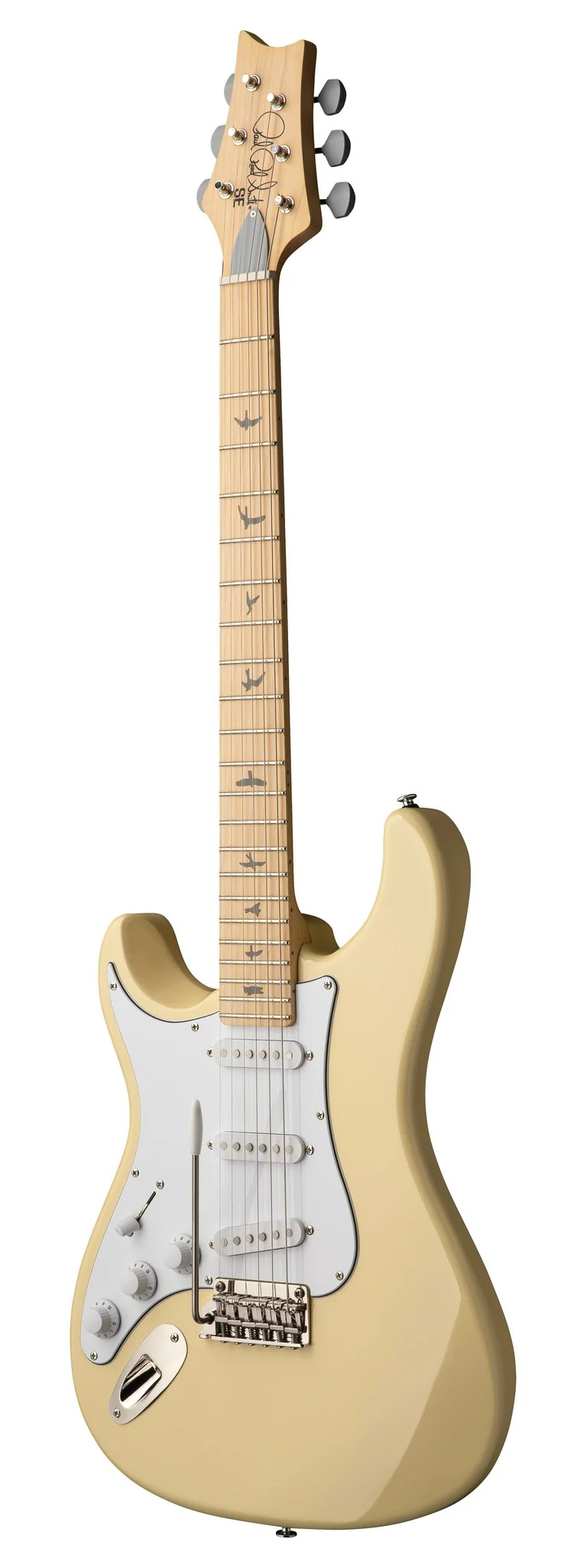 PRS GUITARS SE SILVER SKY MAPLE LH MOON WHITE - Image 3