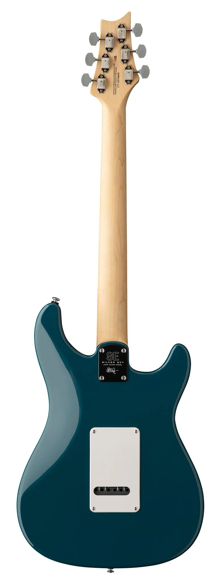 PRS GUITARS SE SILVER SKY MAPLE LH NYLON BLUE - Image 2