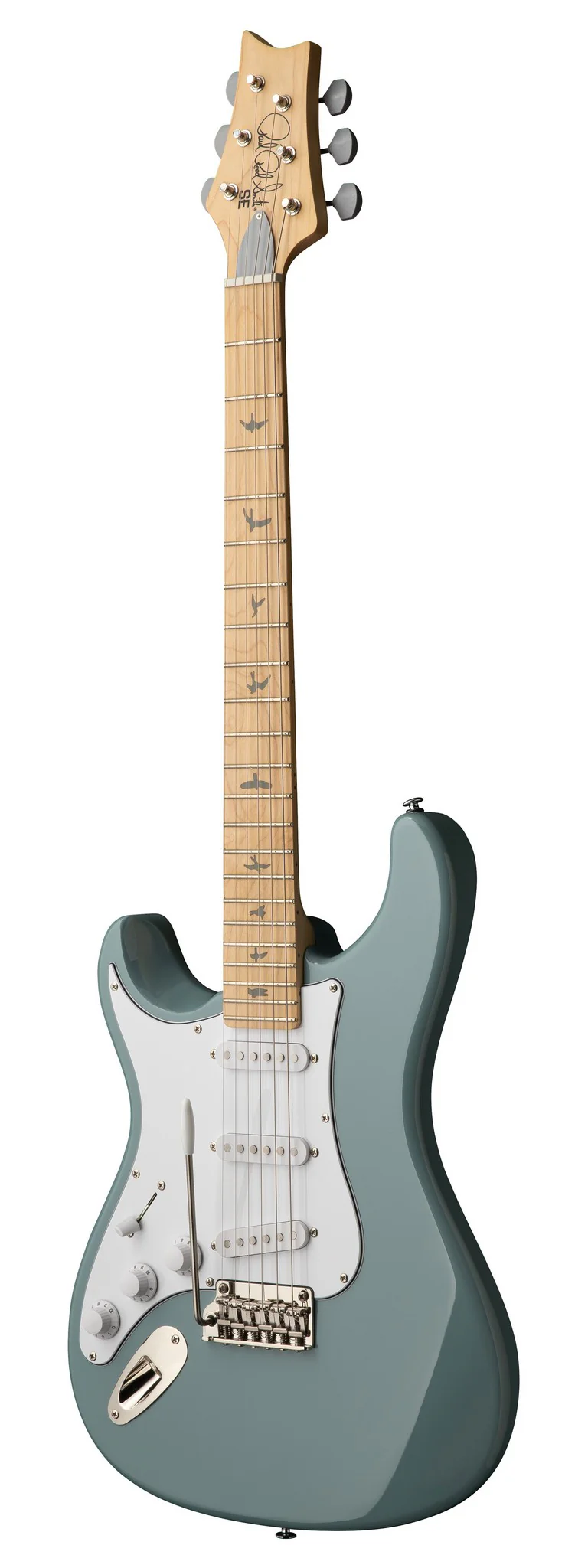 PRS GUITARS SE SILVER SKY MAPLE LH STONE BLUE - Image 3