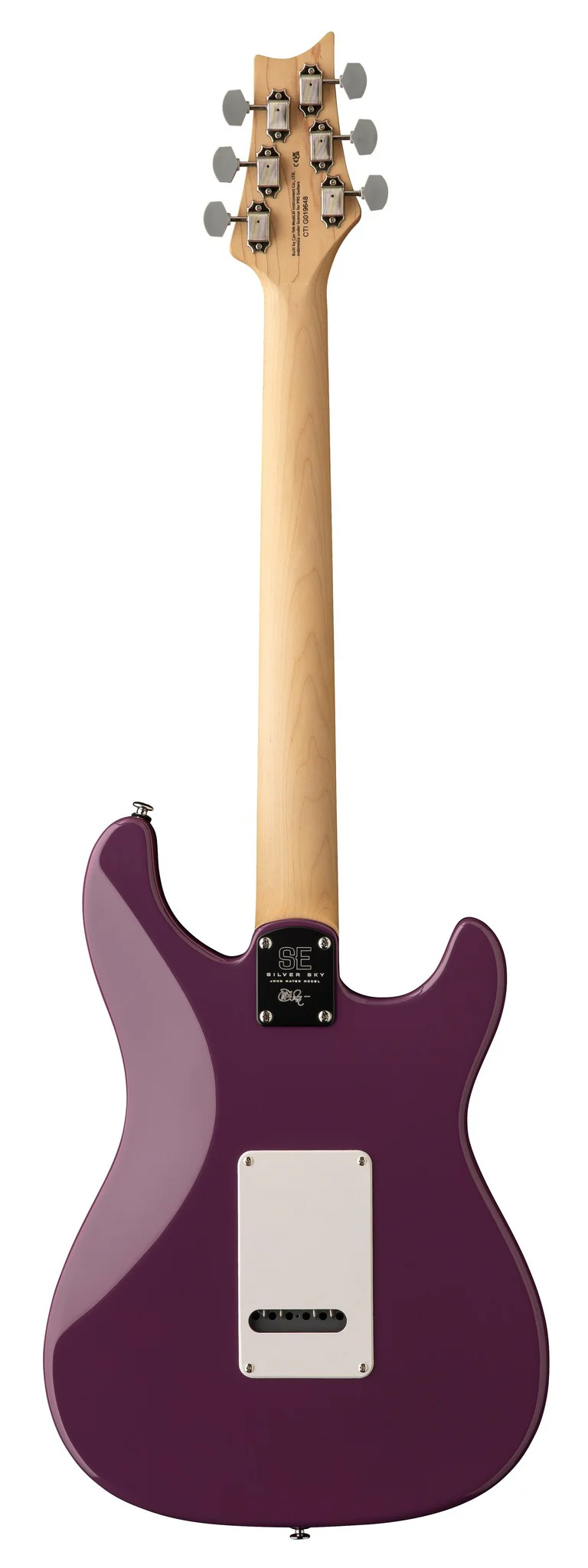 PRS GUITARS SE SILVER SKY MAPLE LH SUMMIT PURPLE - Image 2
