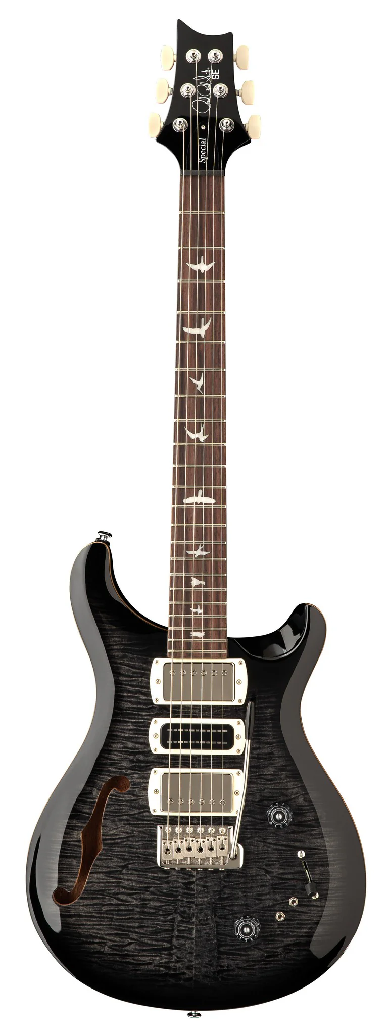 PRS GUITARS SE SPECIAL SEMI-HOLLOW CHARCOAL BURST