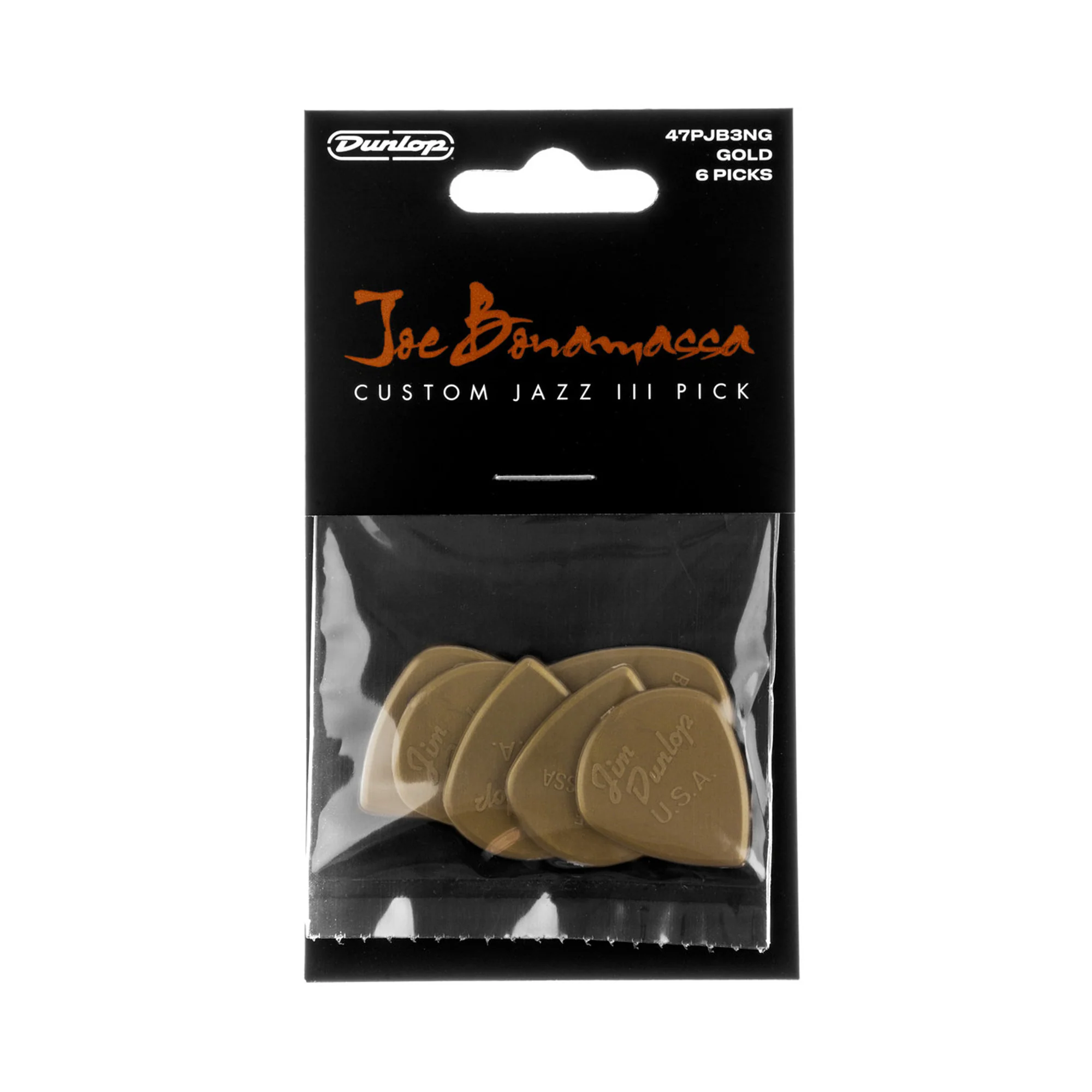 Dunlop Sachet 6 Picks Joe Bonamassa