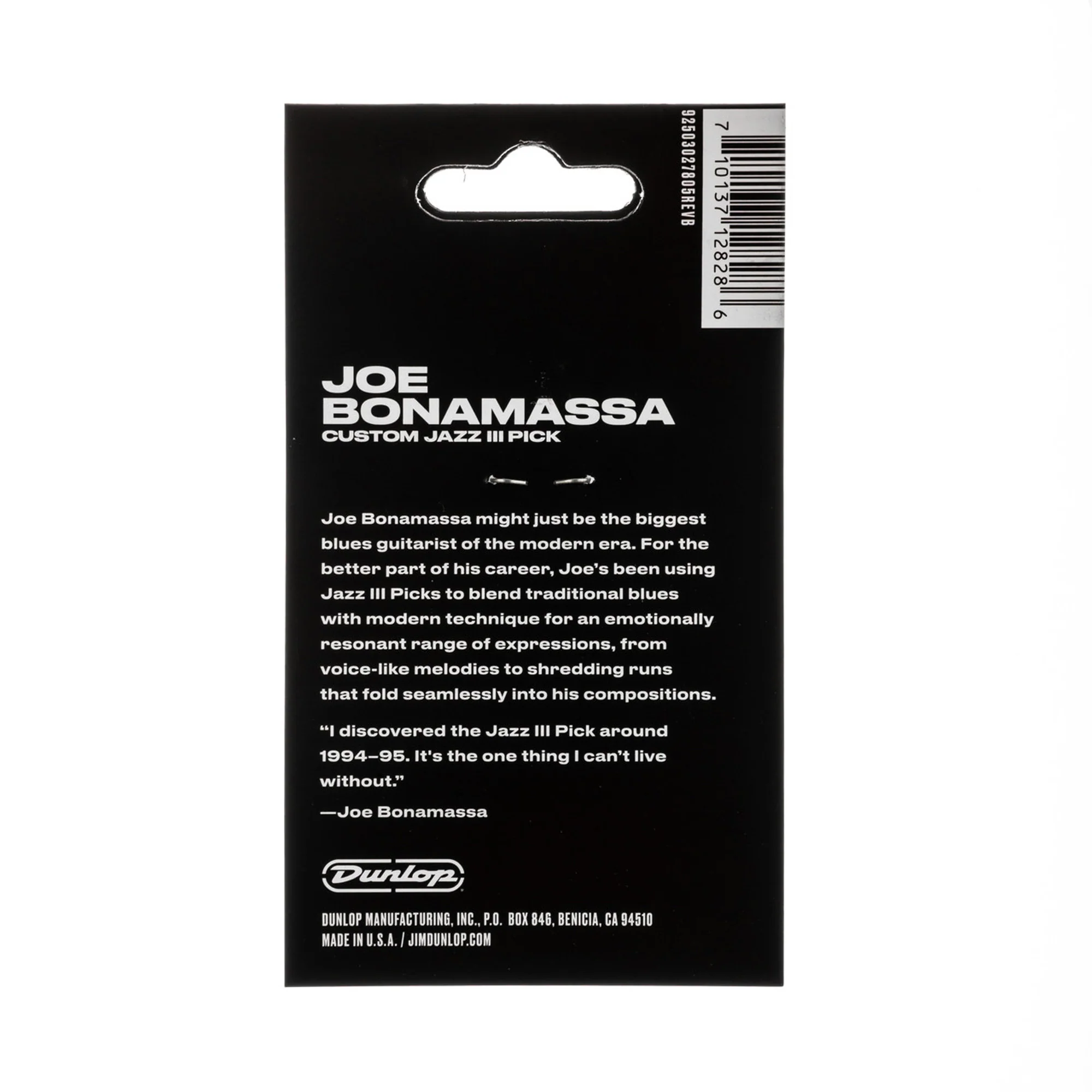 Dunlop Sachet 6 Picks Joe Bonamassa - Image 2