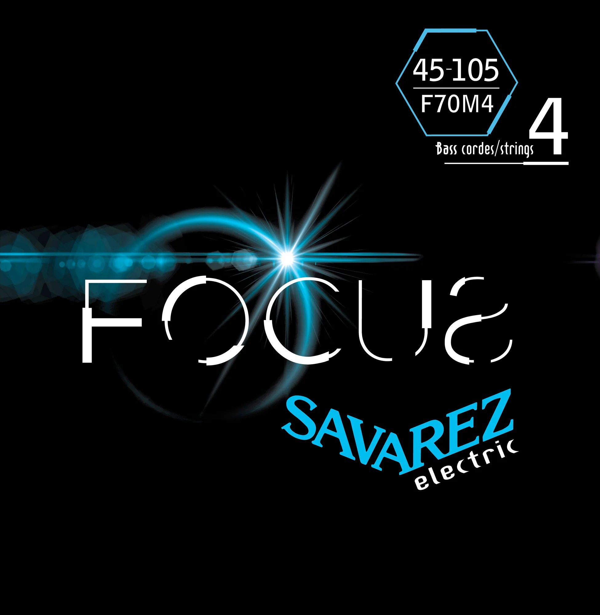 Savarez F70M4 Bass Set 4 C Focus 45-105