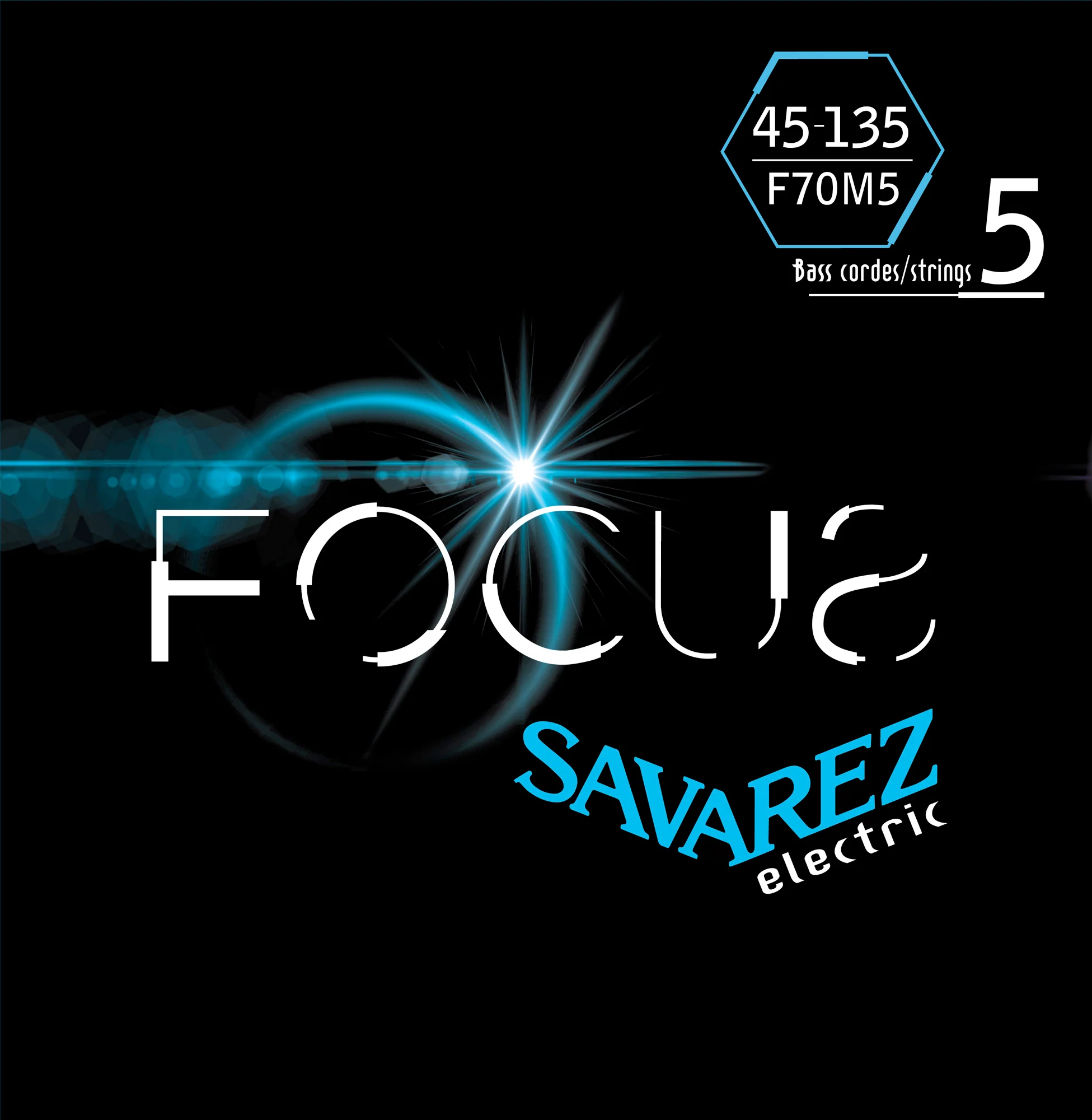 Savarez F70M5 Bass Set 5 C Focus 45-135
