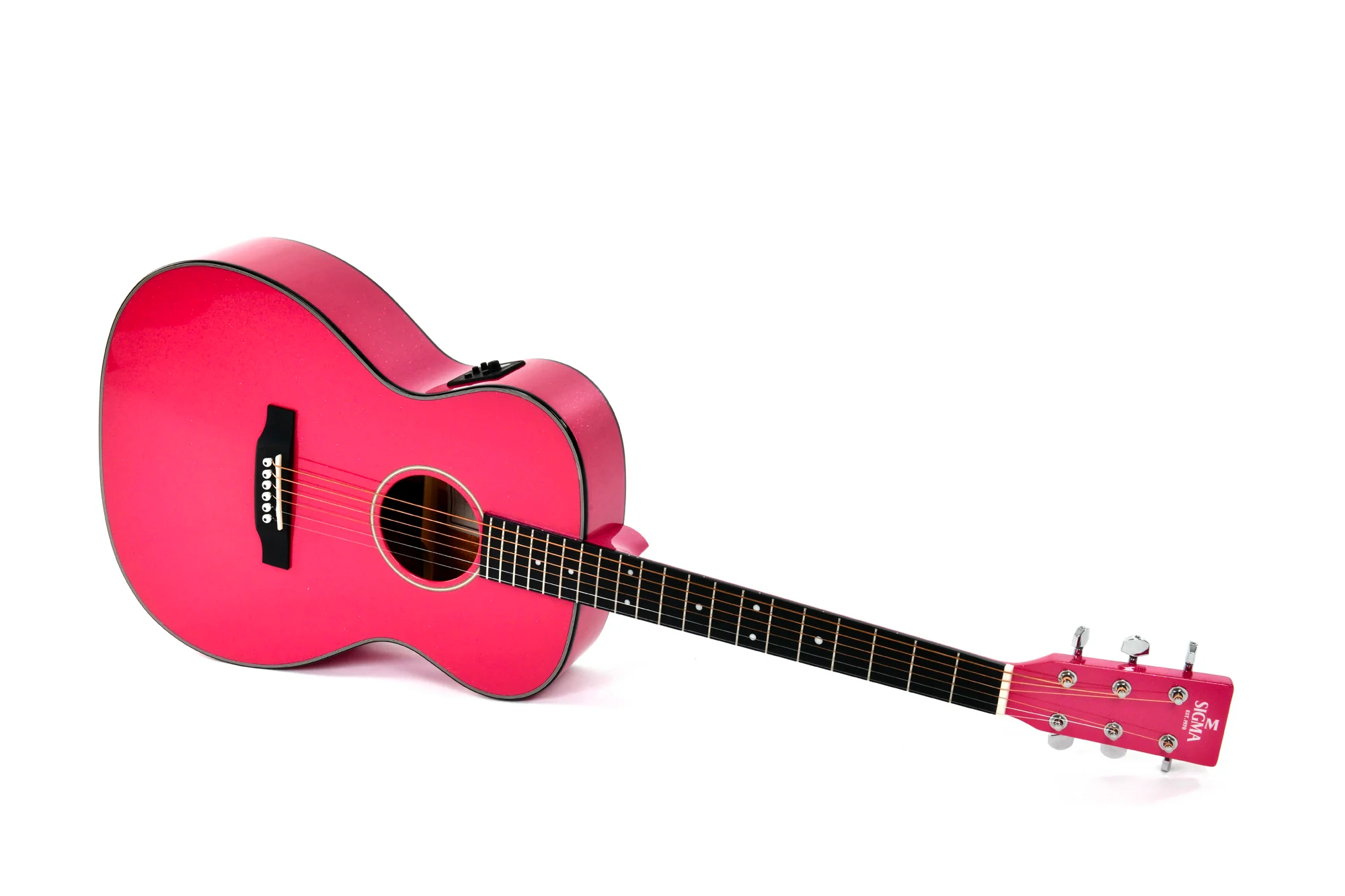 Sigma 000M-1E Metallic Pink - Image 3