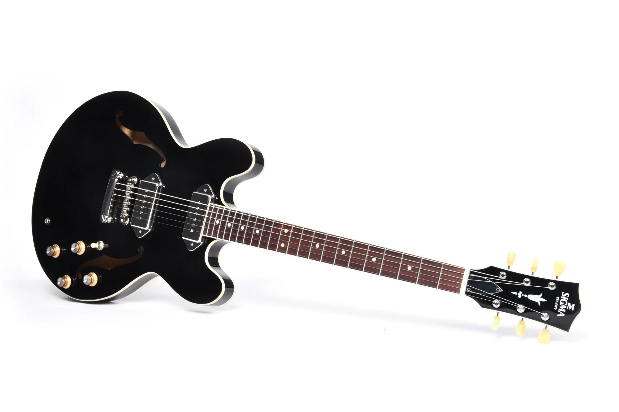 Sigma Hollowbody HBA-102P Black - Image 5