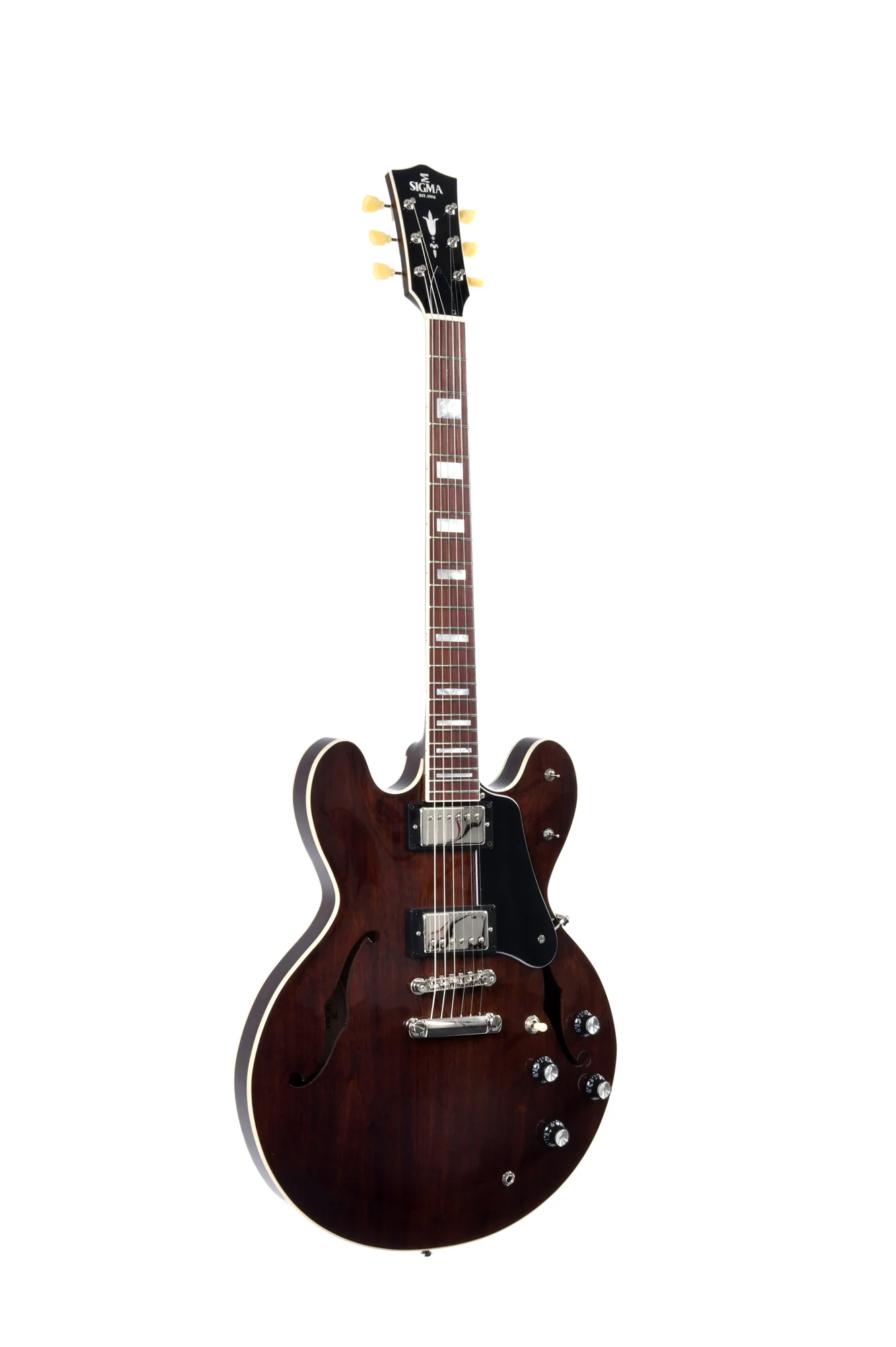 Sigma Hollowbody HBA-102H Dark Stain