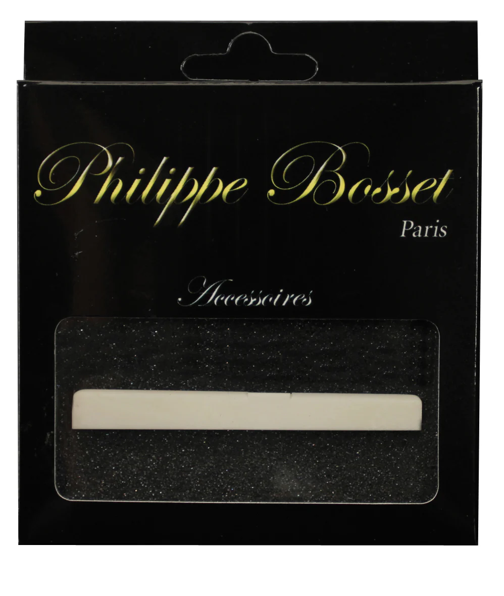 FINGERBOARD AND BRIDGE FOR CLASSICAL GUITAR BY P. BOSSET