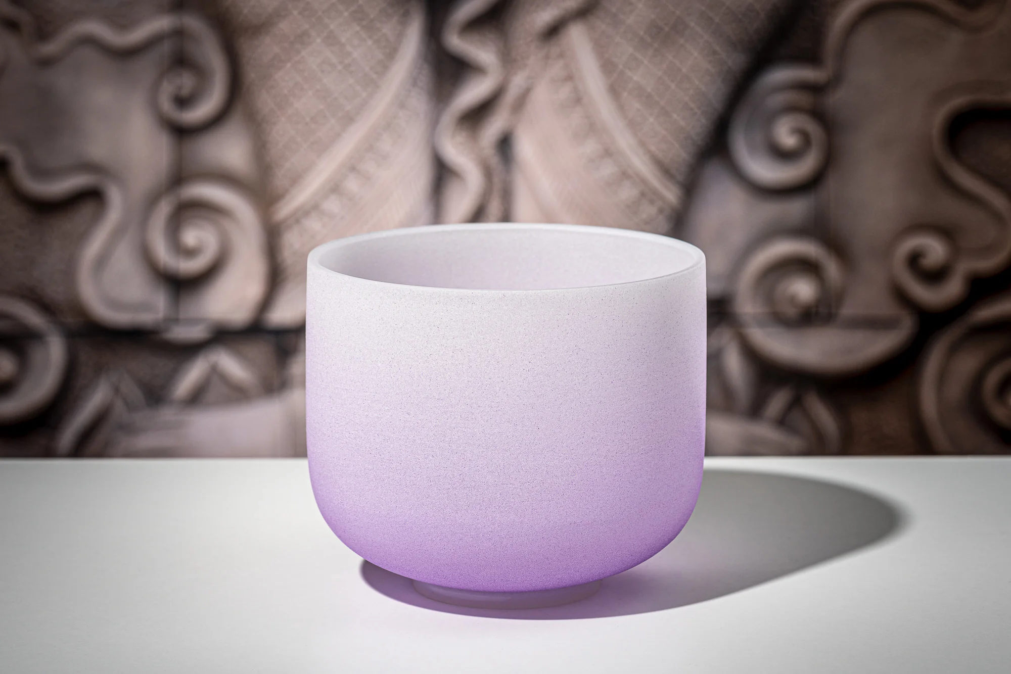 Singing Bowl Sonic Crystal 8" Purple - Image 5