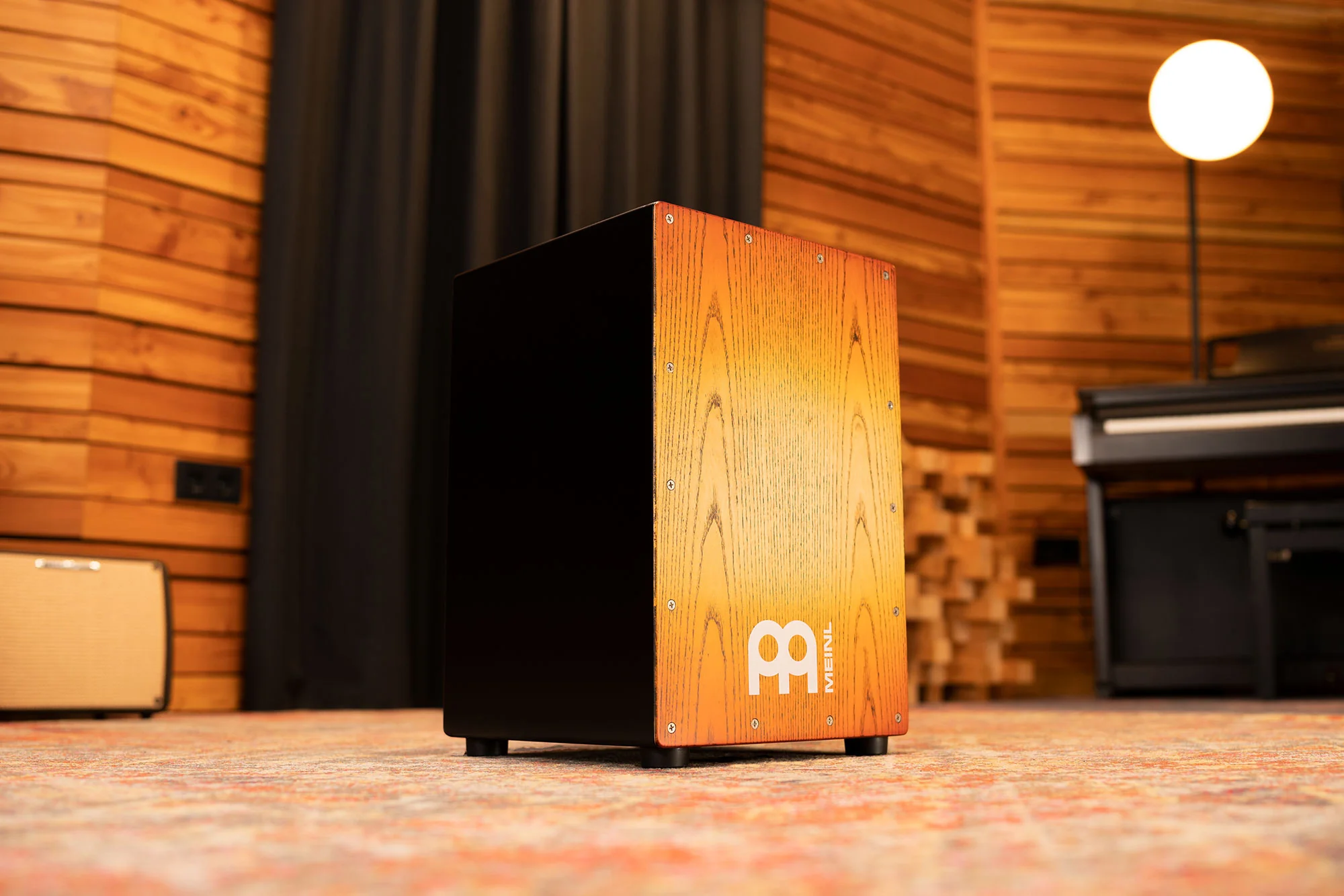 Meinl MCAJ100BK-SAF Snare Cajon Headliner Fambre - Image 6