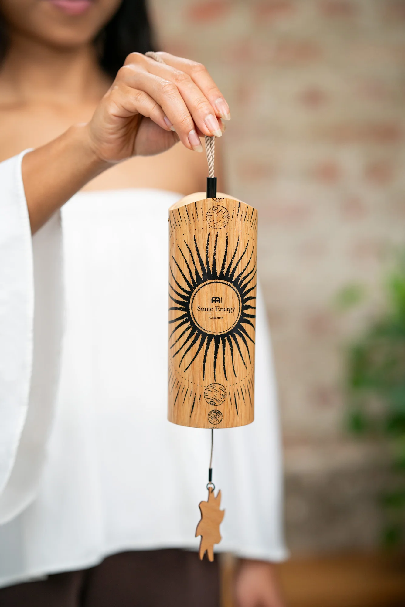 Sonic Energy CBCSOL Bamboo Solar Chimes - Image 6