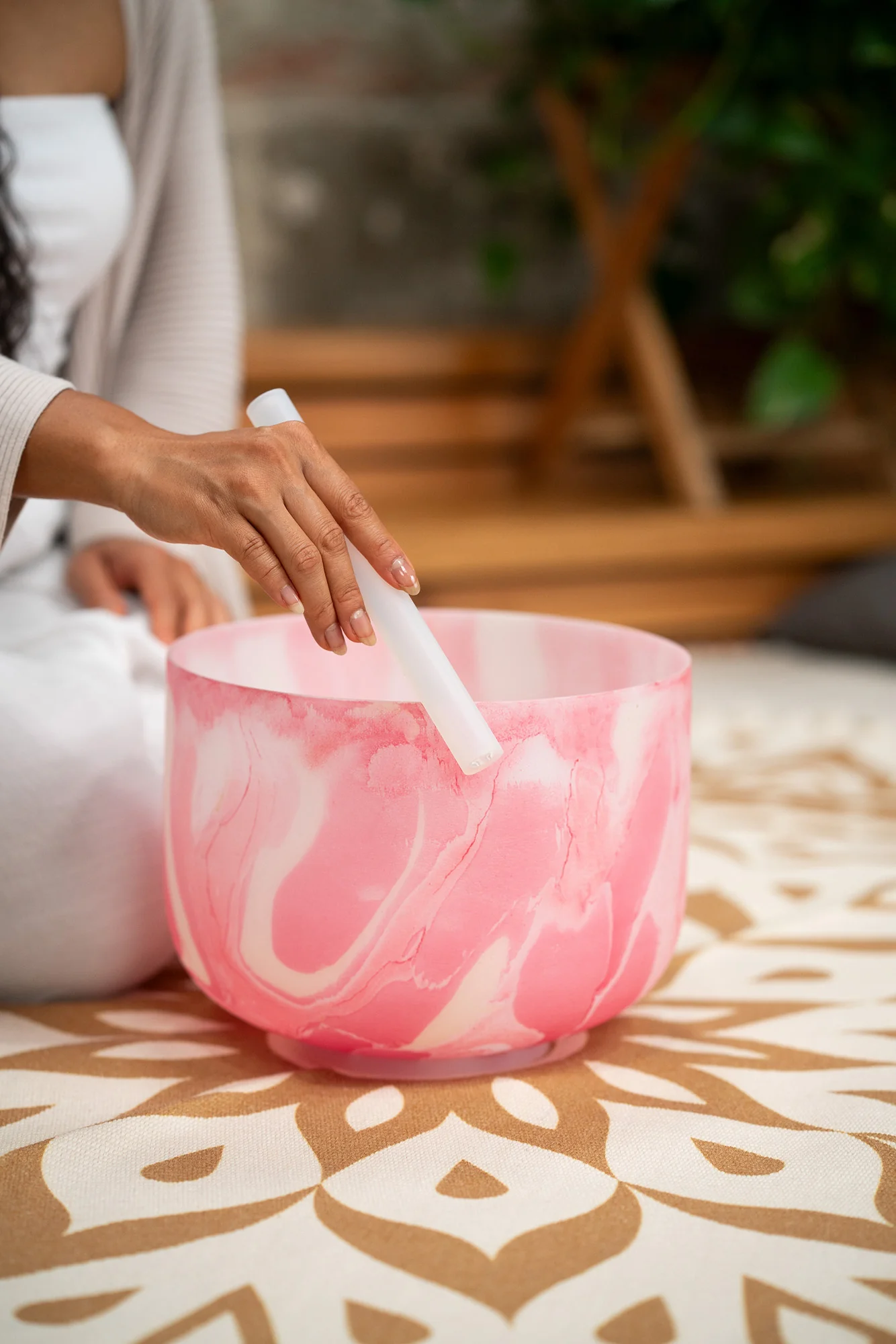 Sonic Energy MCSB10C Energy Singing Bowl Crystal 10" - Image 3