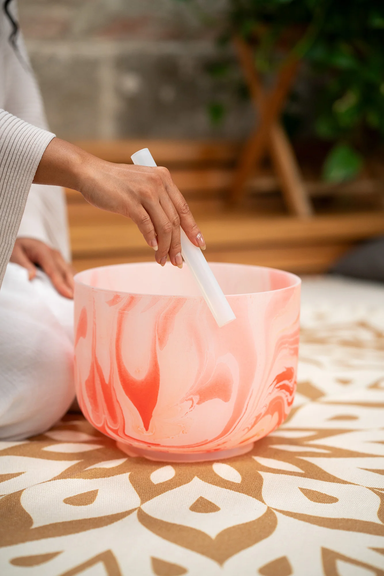 Sonic Energy MCSB10D Energy Singing Bowl Crystal 10" - Image 3