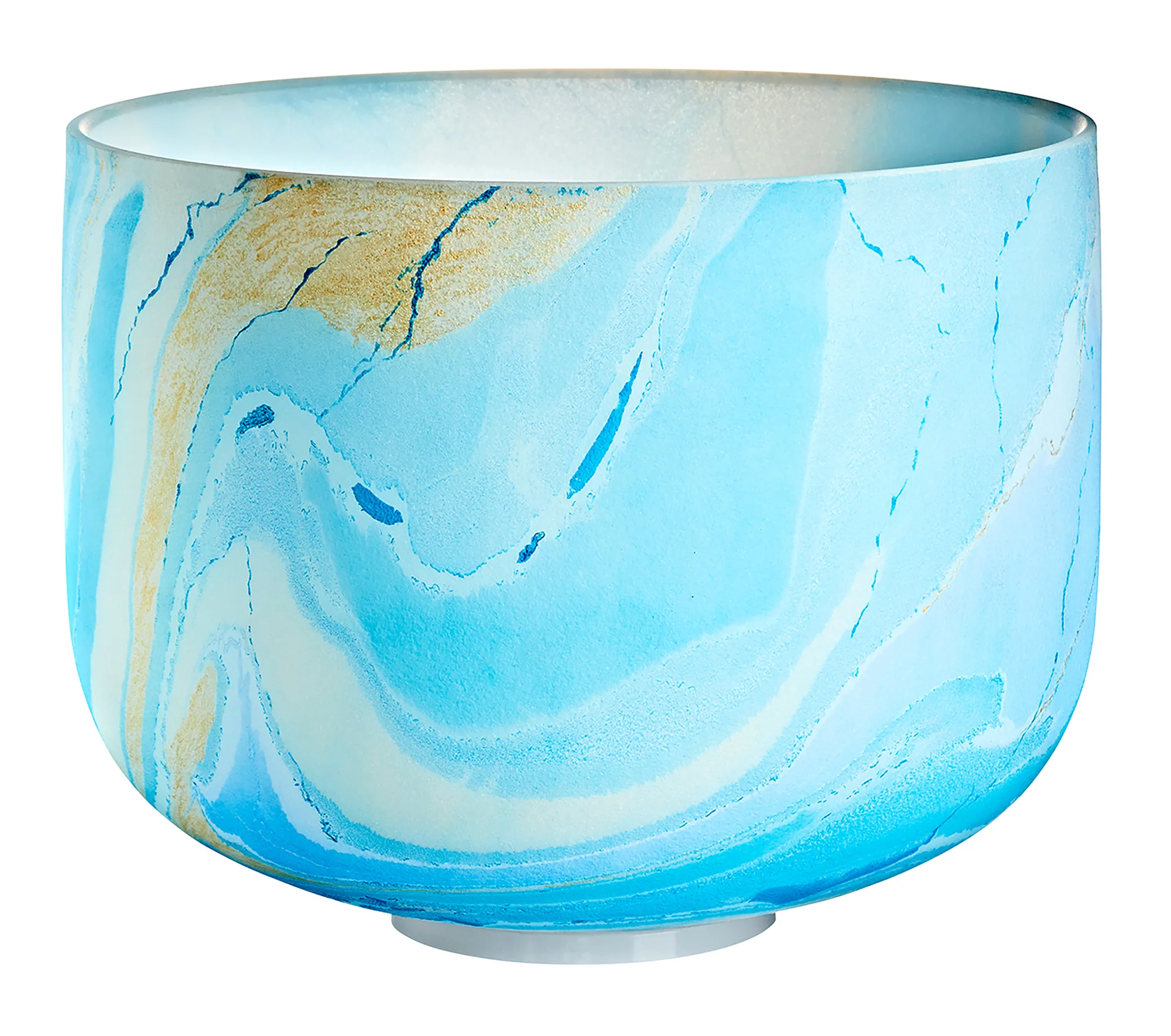 Sonic Energy MCSB10G Energy Singing Bowl Crystal 10"